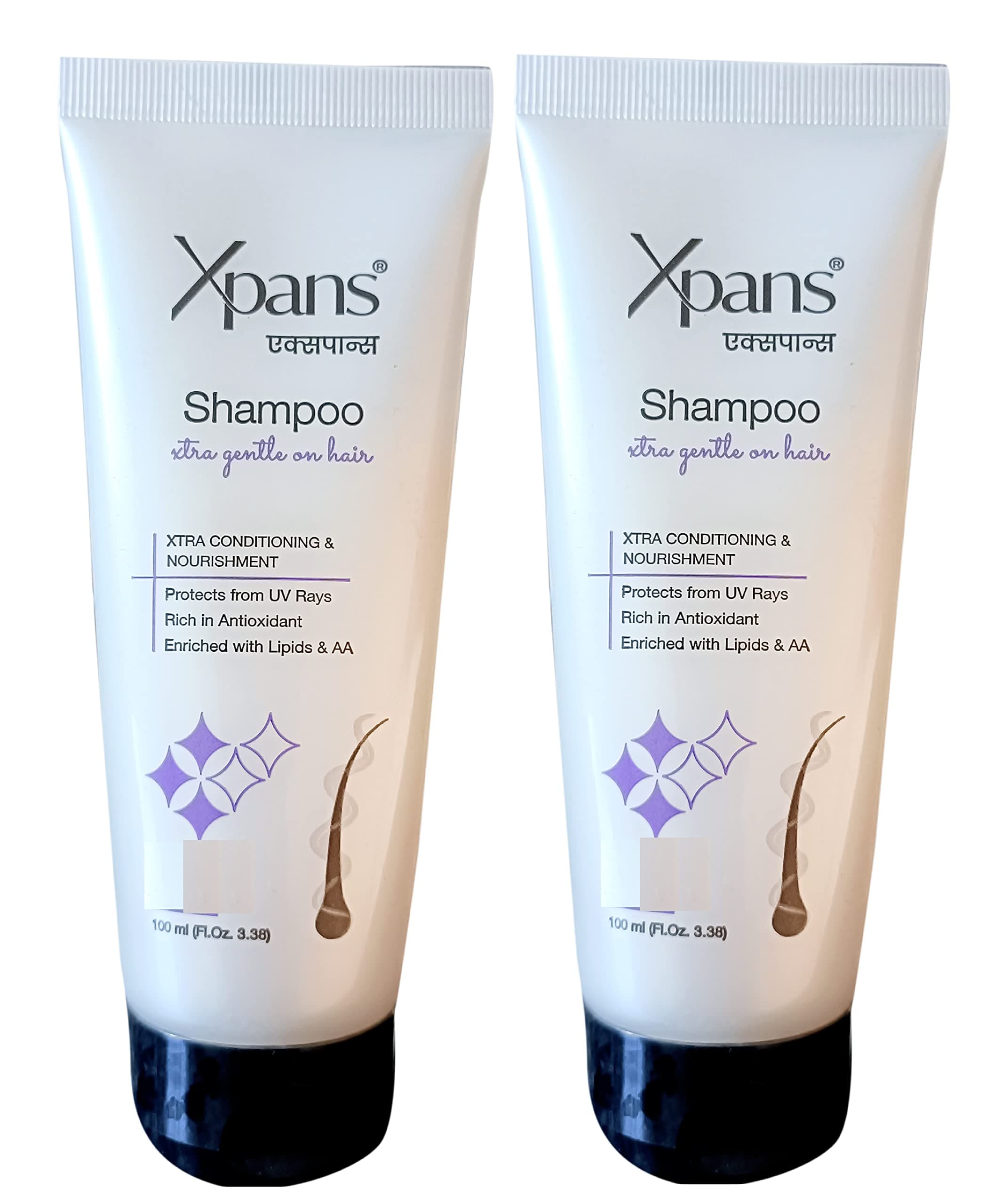 OPERIO New Xpans Xtra Mild Shmapoo (PACK OF 2 * 100ML)