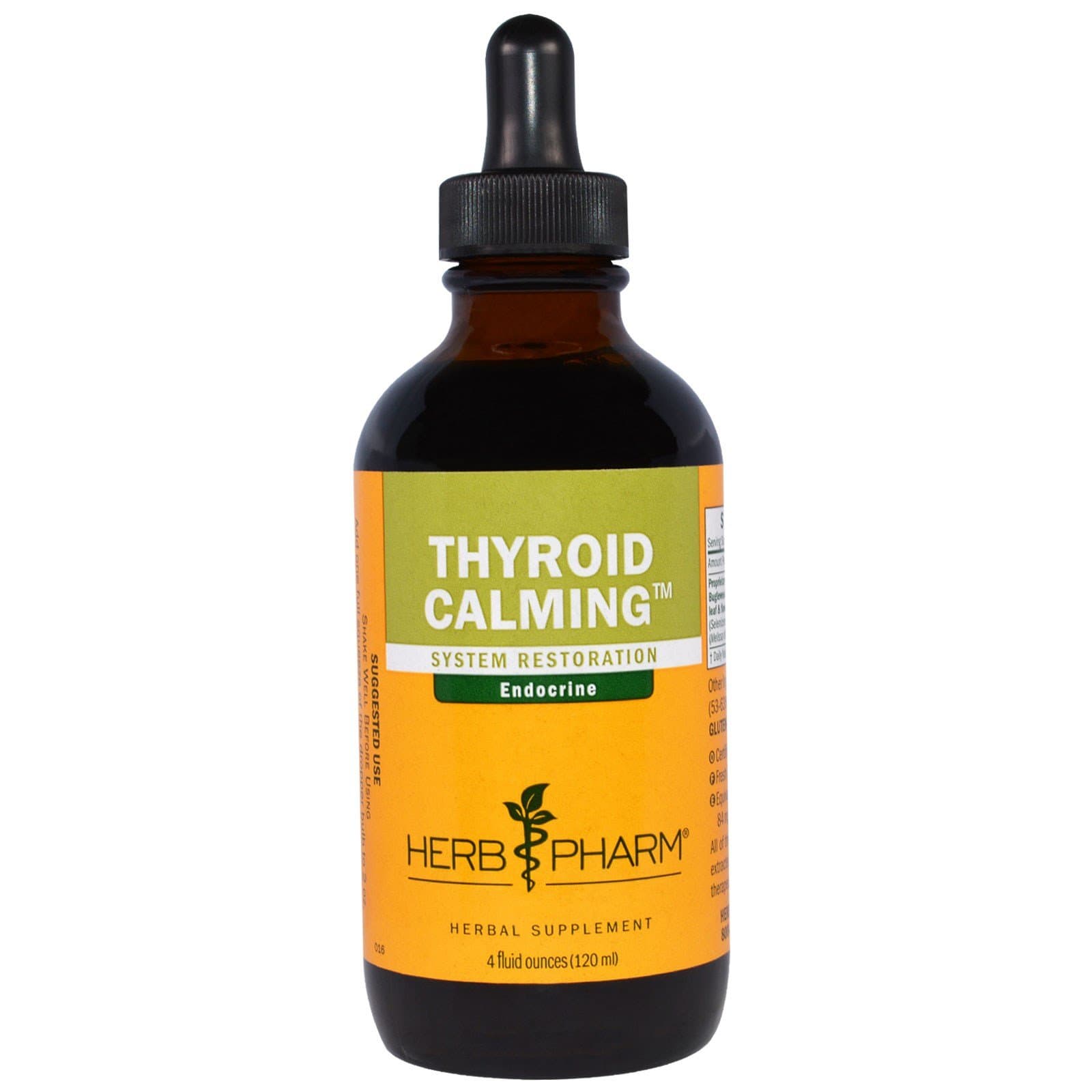 Herb Pharm Thyroid Calming Herbal Formula for Endocrine System Support -4 Ounce