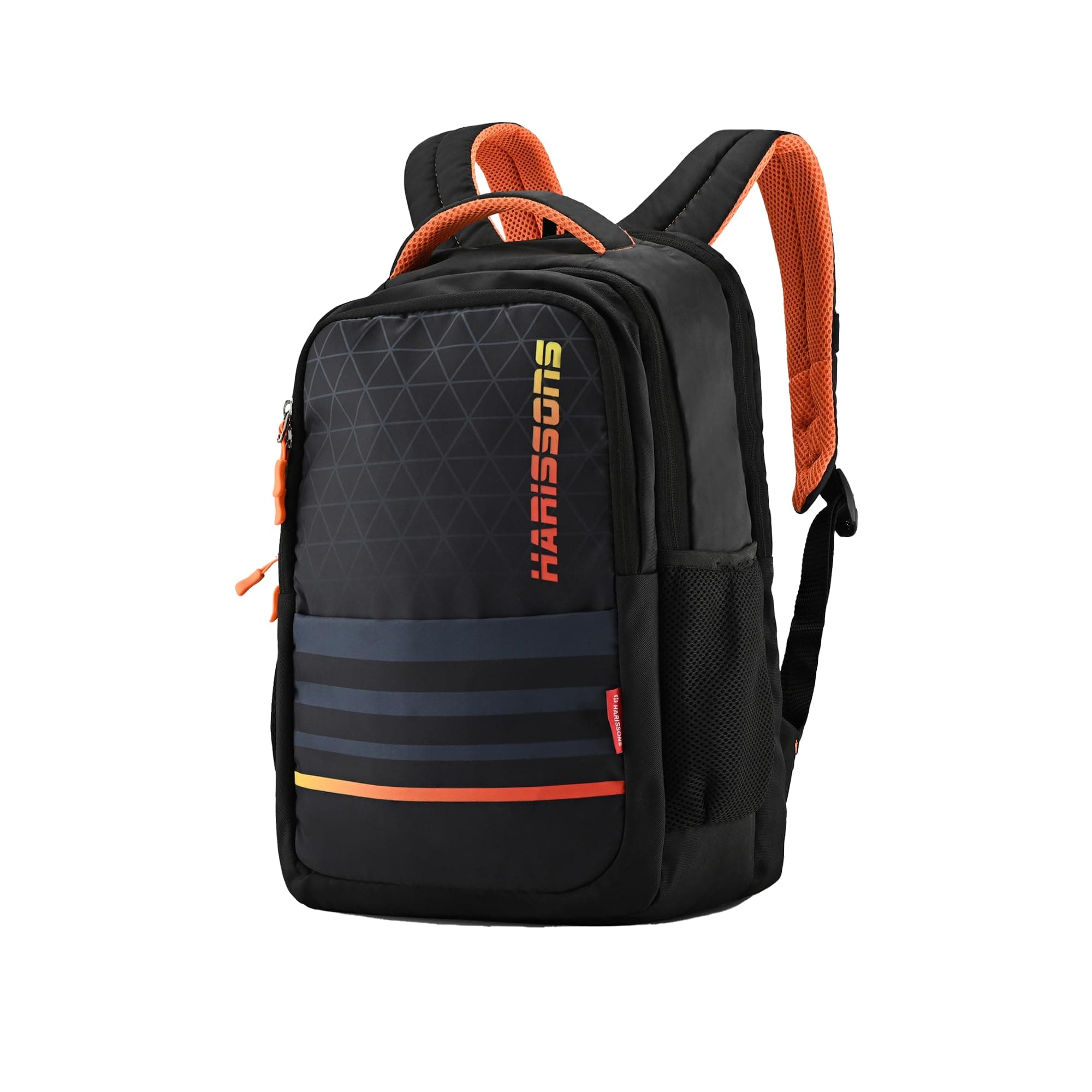 HARISSONS Simplify 28L Casual Backpack for Men & Women | Casual Daypack with 2 Bottle Pockets & Ventilated Back Panel | Standard Casual College Bag with Fisio Fit Backstraps & Top Handle
