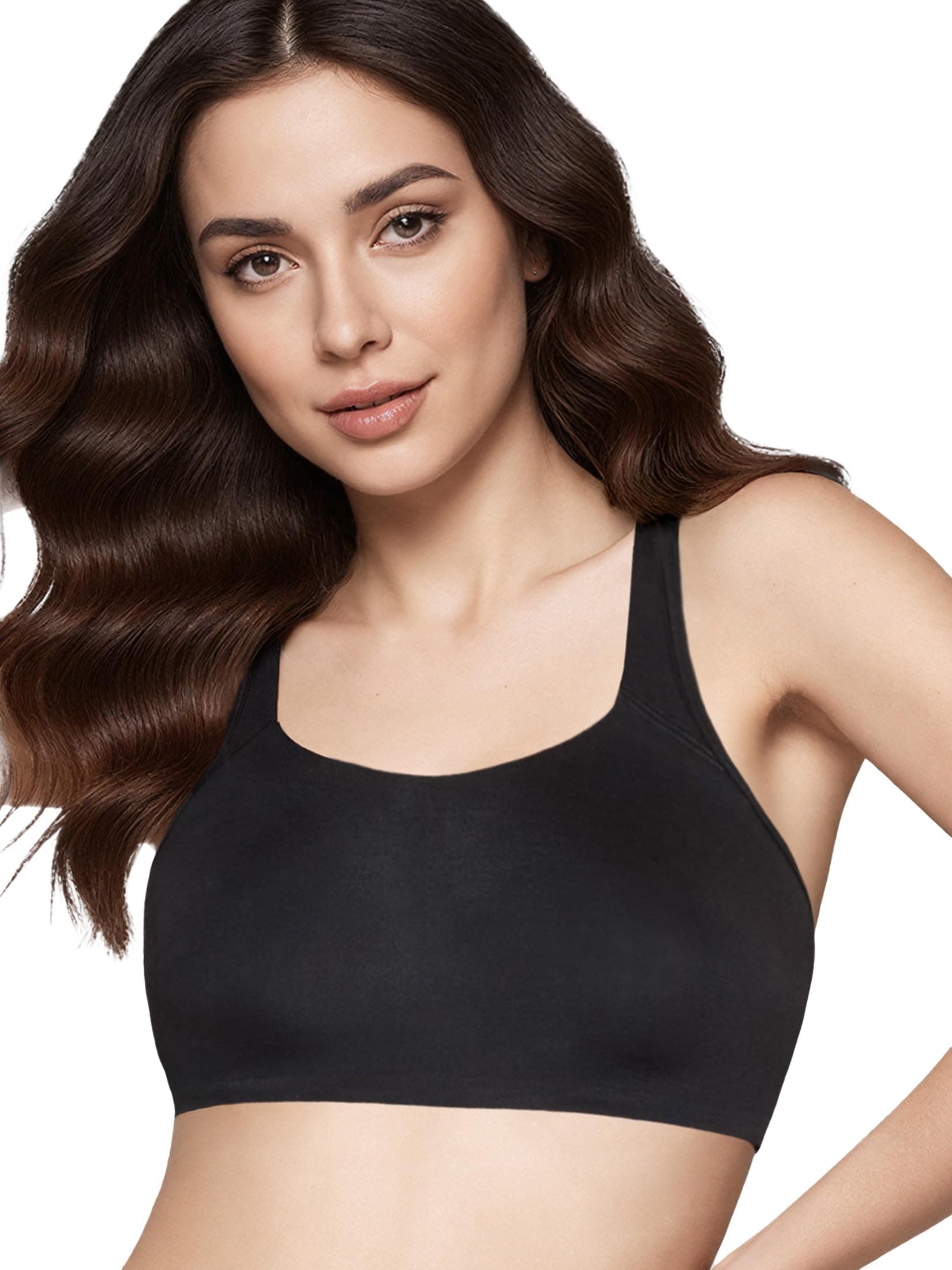Enamor Bamboo Cotton IB06, Women's Pop-on Bra - 3X Softer, 4X More Absorbent & Antimicrobial, Non-Padded, Wirefree, High Coverage
