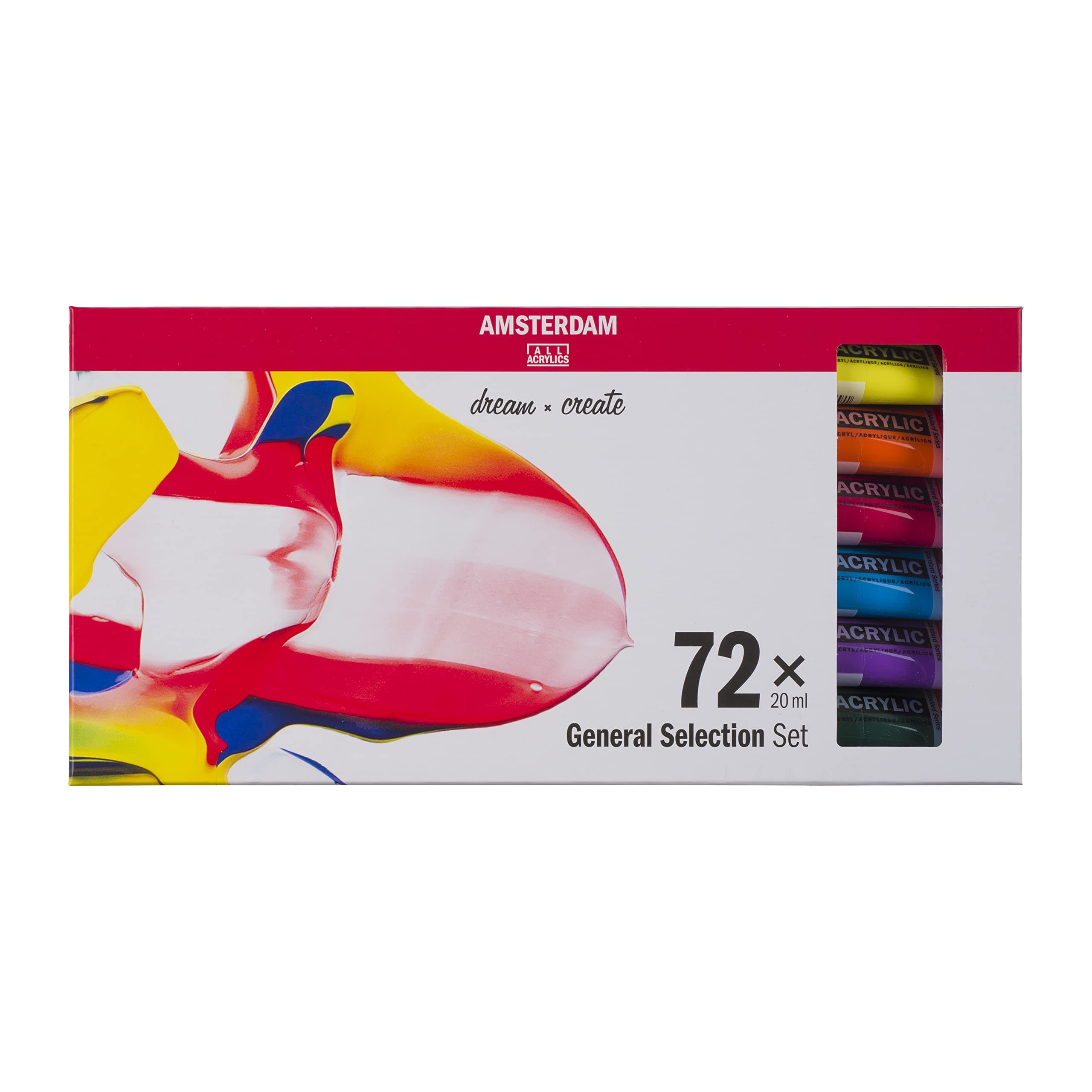 Amsterdam ROYAL TALENS STANDARD ACRYLIC COLOR, SET 72X20ML