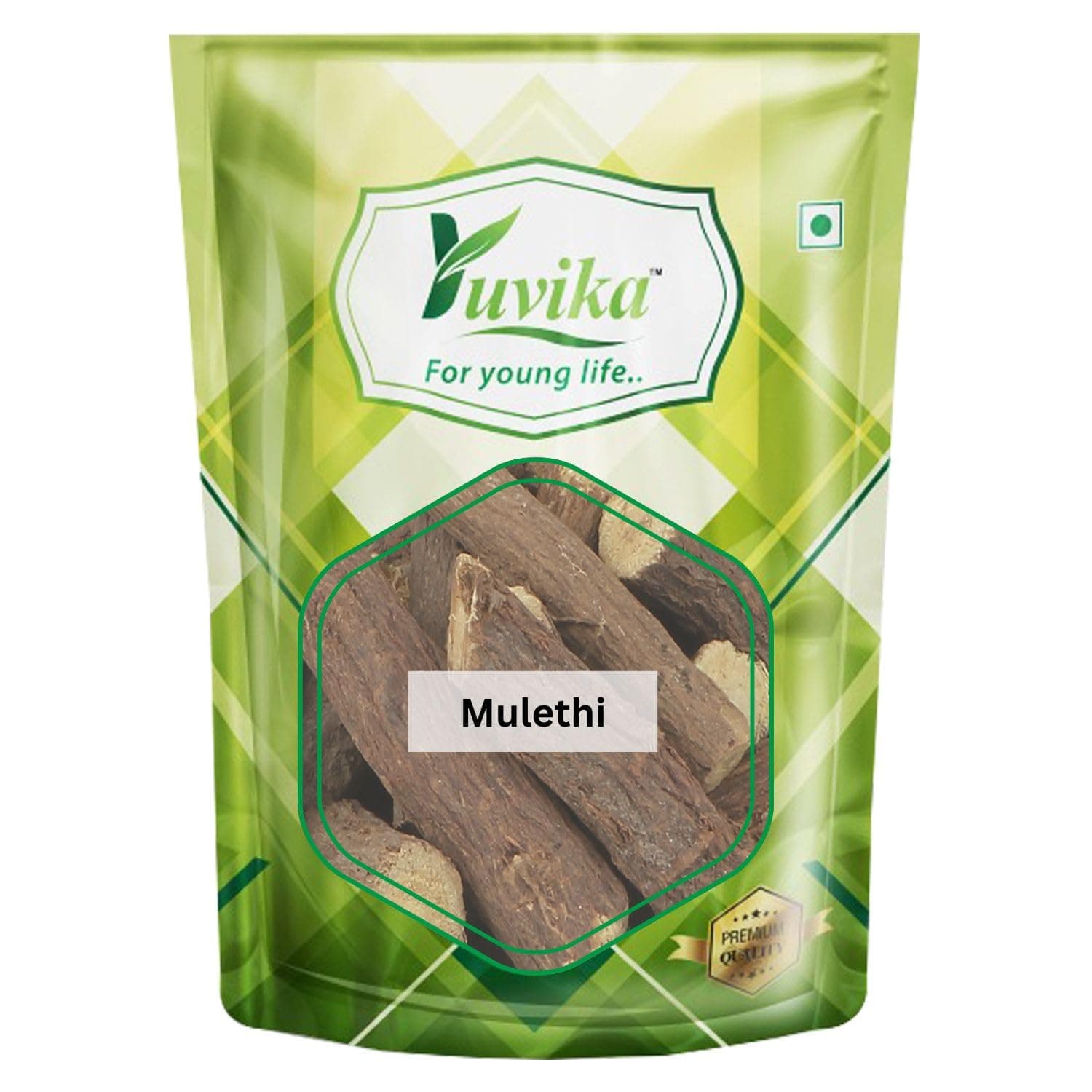 YUVIKA Mulethi | Multhi Spl - Glycyrrhiza Glabra - Yashtimadhu - Jeshthamadha | Licorice Root (200 GM)