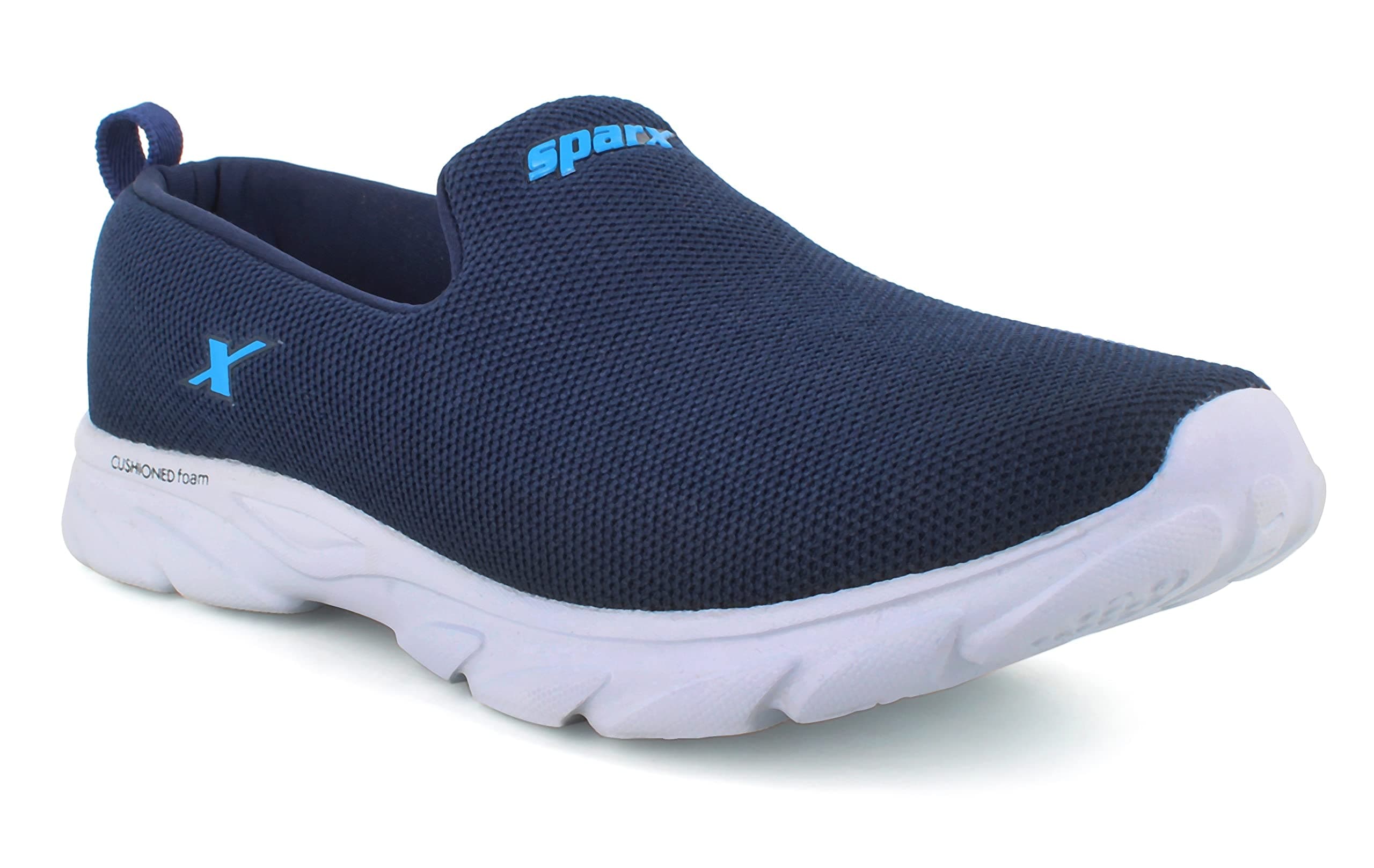 SPARX Men SM-675 Navy Blue Sky Blue Sports Shoes (SX0675G_NBSB_0006)