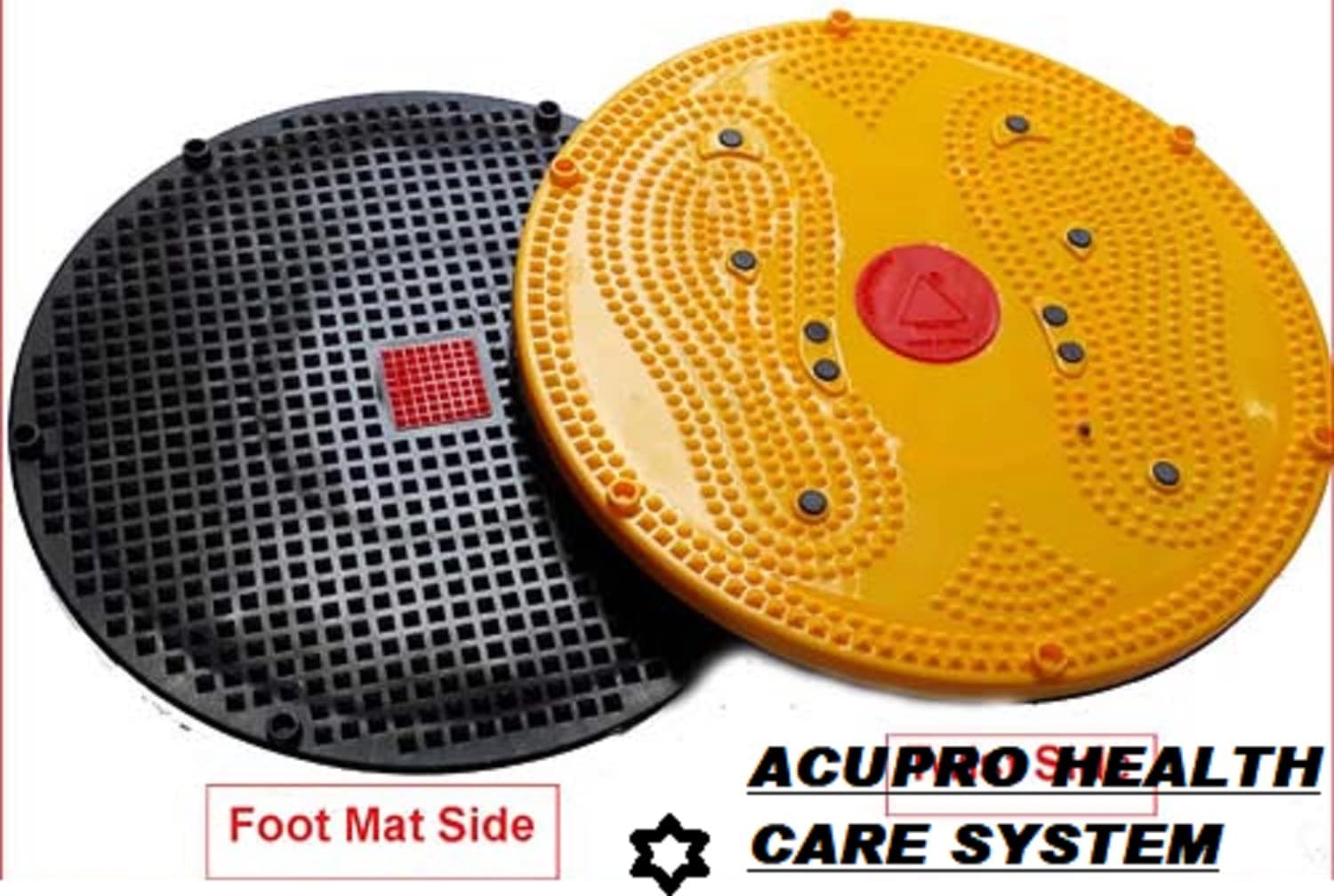 5-in-1 Slimming Tummy Twister | Double-Sided Acupressure Waist Disc with Magnets | Reflexology Fat Burning Exercise Board | Anti-Skid |