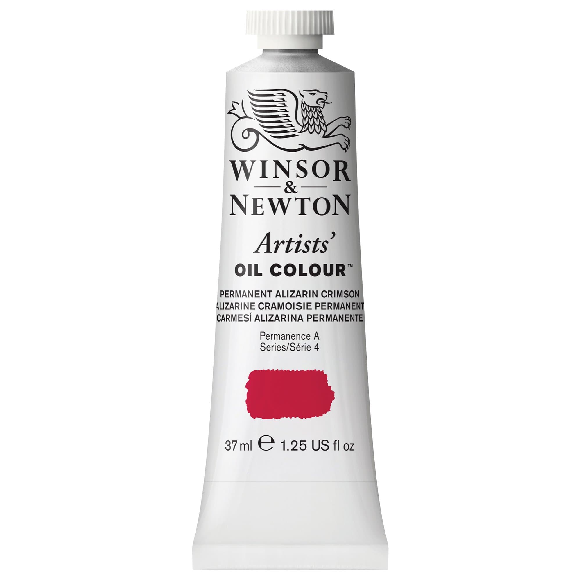 Winsor & Newton 37ml Artists' Oil Colour - Perm Alizarin Crimson