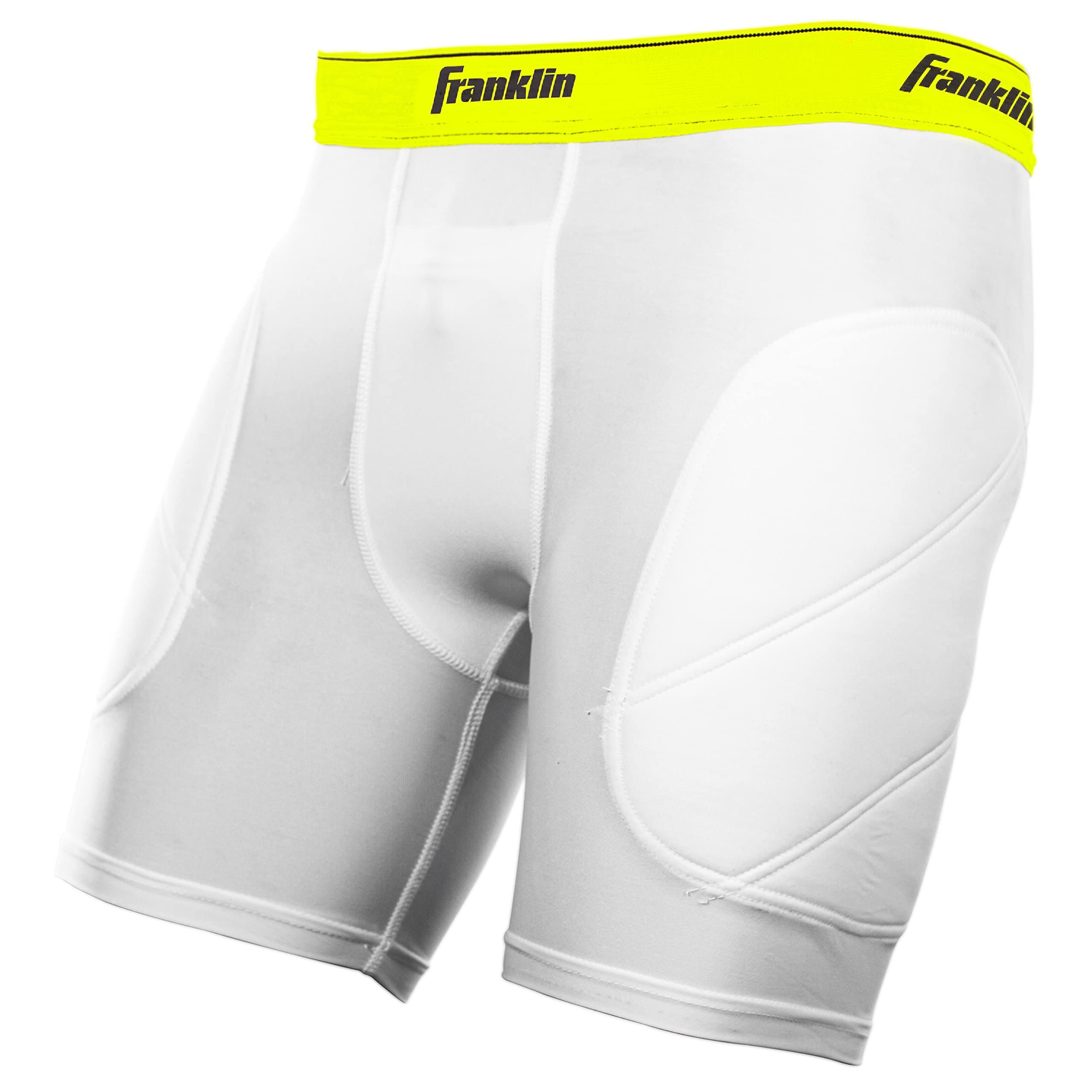 Franklin Sports-Youth Baseball Sliding Shorts - Padded Slide Shorts with Cup Holder - Compression Shorts Perfect For Baseball and Softball - Small