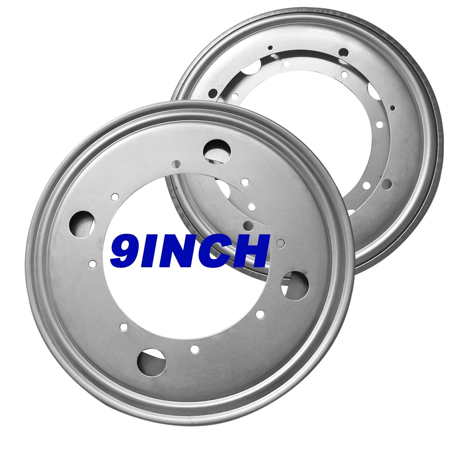 2Pack 9Inch Lazy Susan Hardware Square Rotating Bearing Plate Turntable