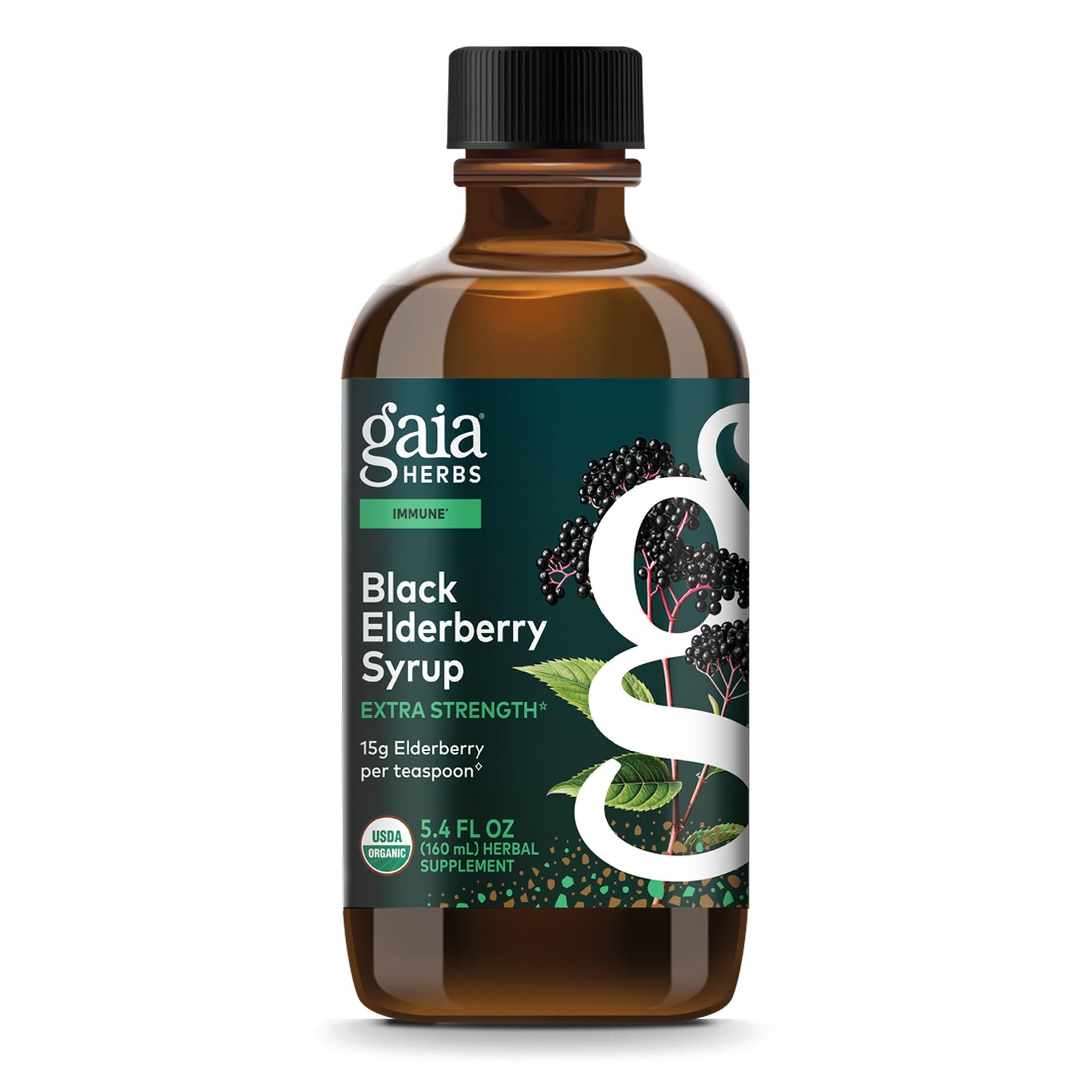 Gaia Herbs - Black Elderberry Syrup 5.4 oz [Health and Beauty]