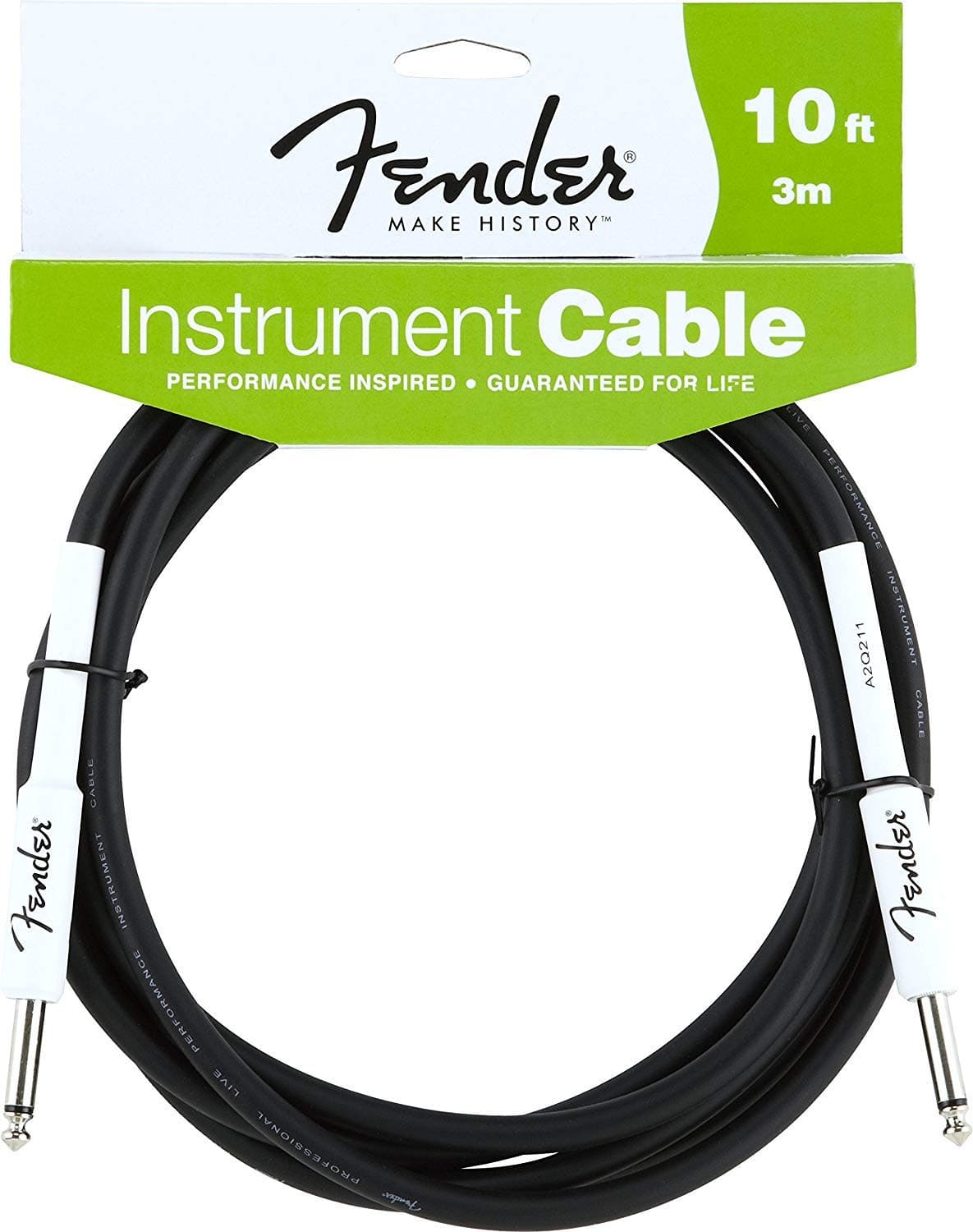 Fender Performance Guitar Cable 10 Black