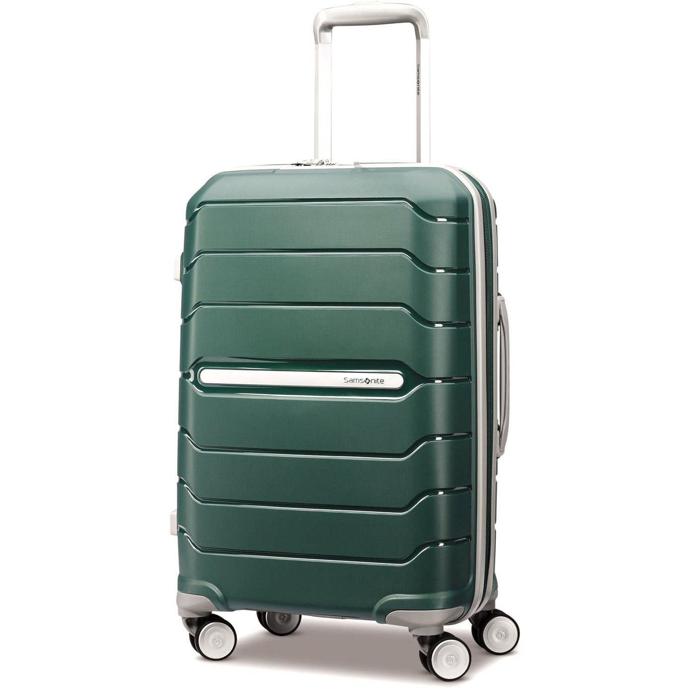 Samsonite Freeform Hardside Expandable with Double Spinner Wheels, Sage Green, Cabin-Small 55cm