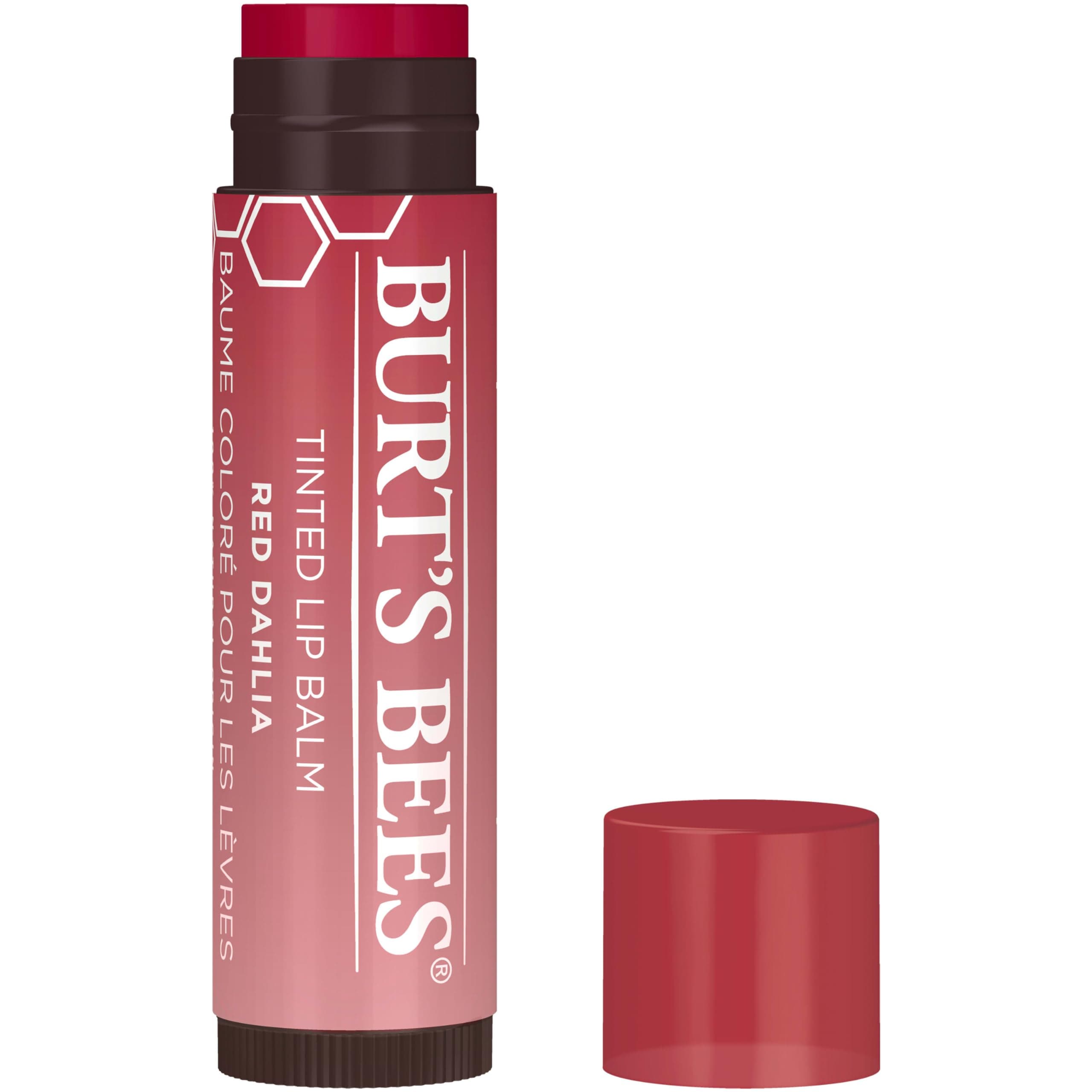Burt's Bees Tinted Lip Balm, Red Dhalia, 4.5ml