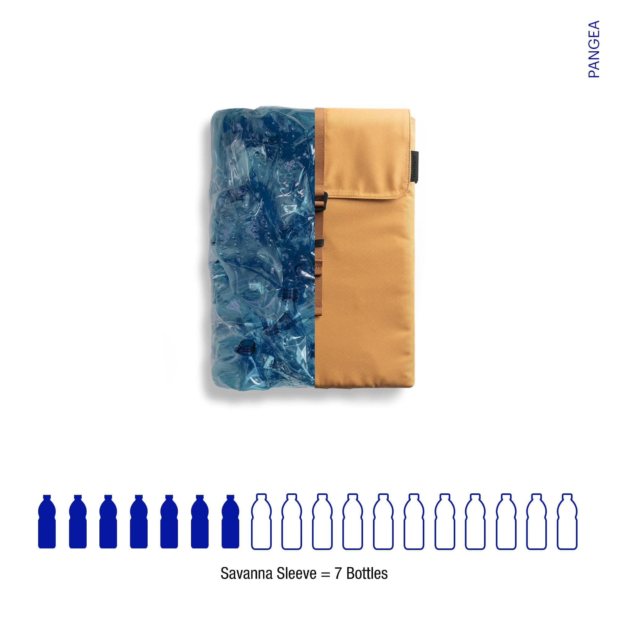 DailyObjects Laptop Sleeve | Made of 100% Recycled PET Bottles | Compatible With Laptop/MacBook Air/Pro | Durable Sleek Design | Handcrafted In India