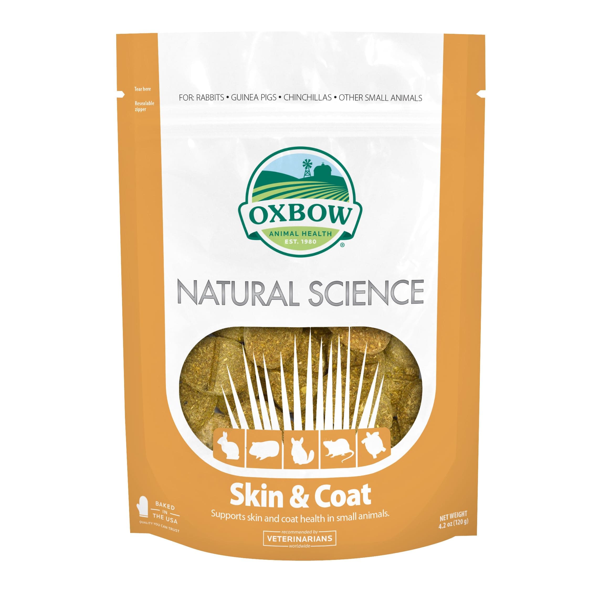Oxbow Animal Health Oxbow Natural Science Skin & Coat 4.2 Oz
