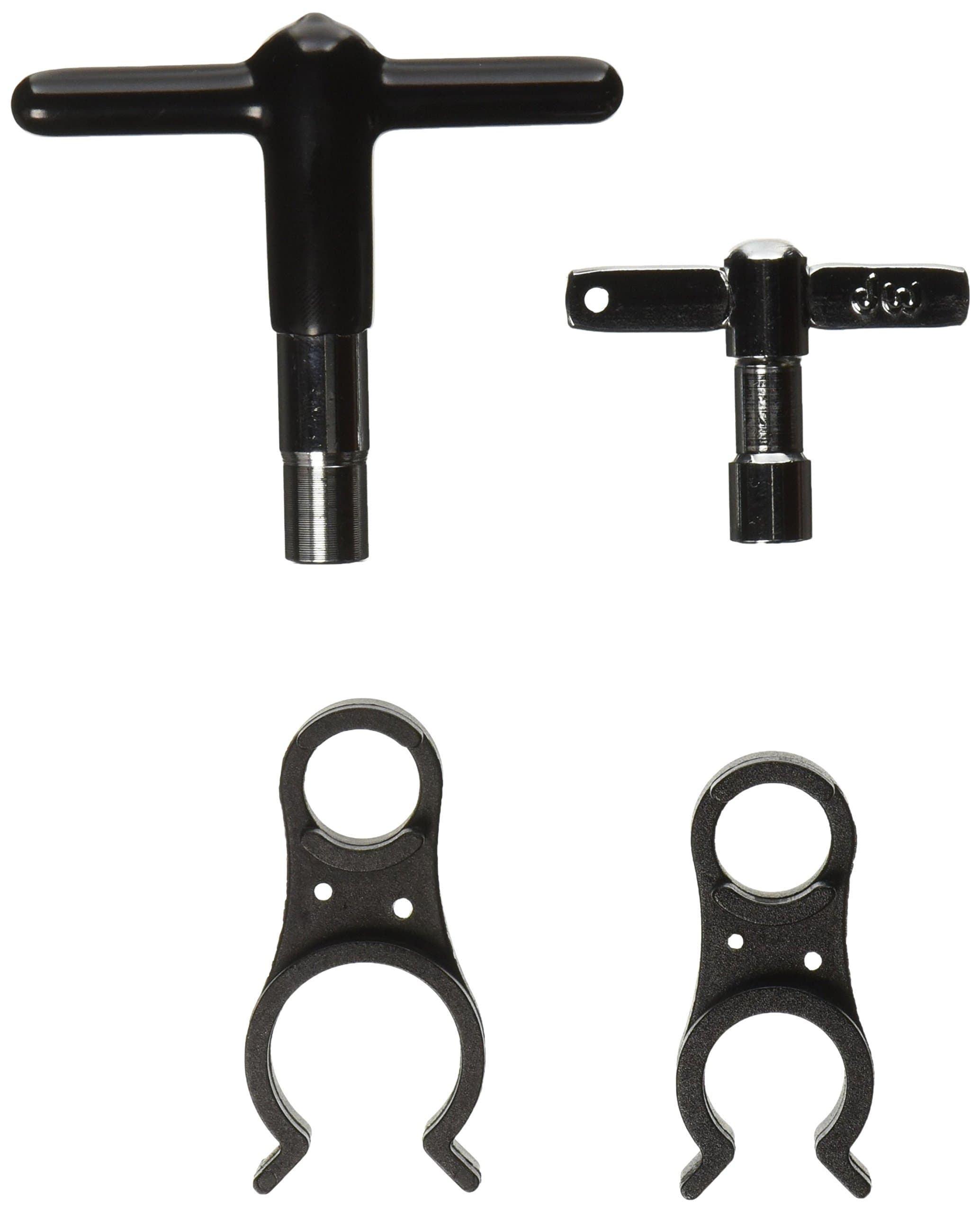 DW DWSM803-2 Hi-Torq Steel Drum key and Standard Key with Clip Holder