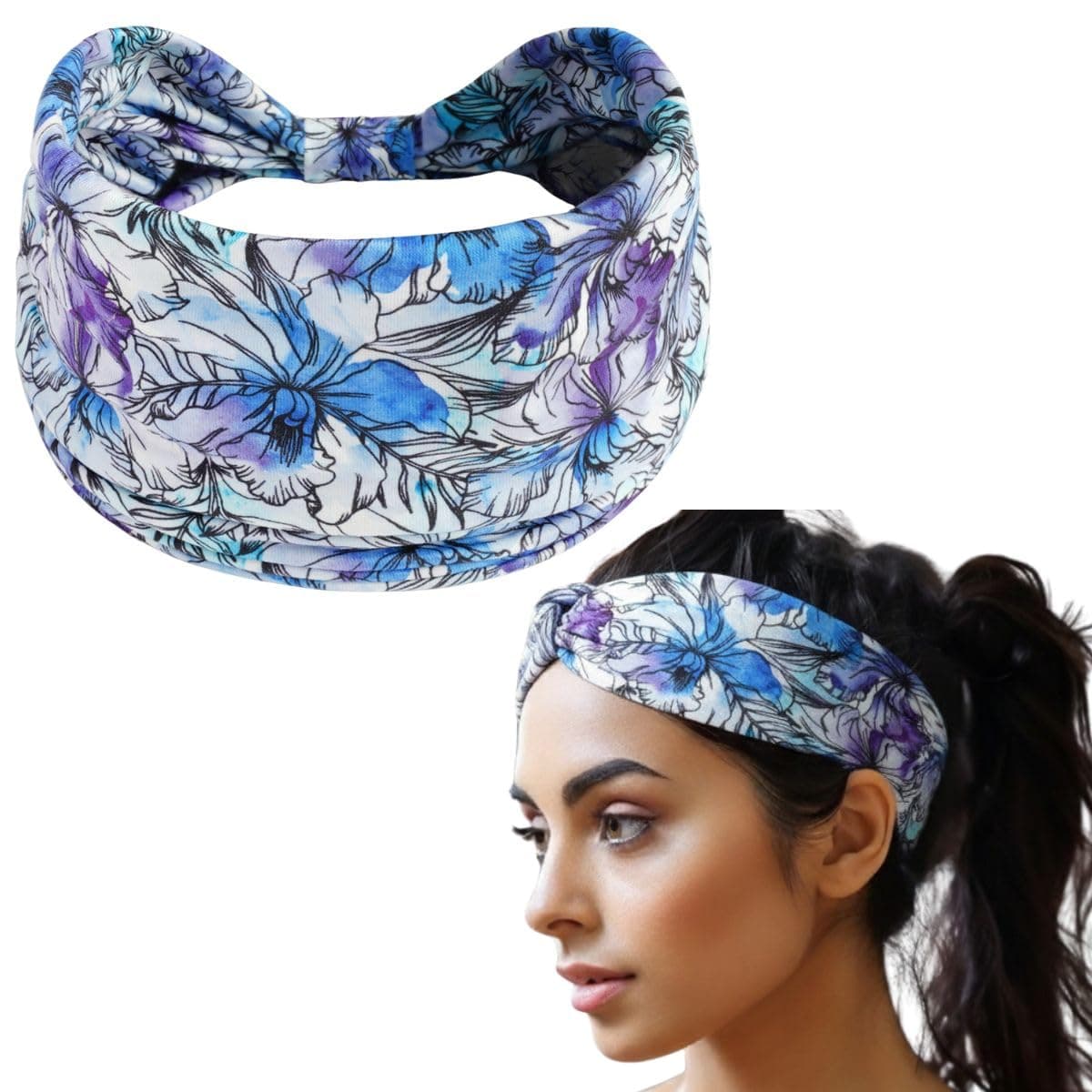 XFYT Nature Inspired Floral & Animal Print Hairbands