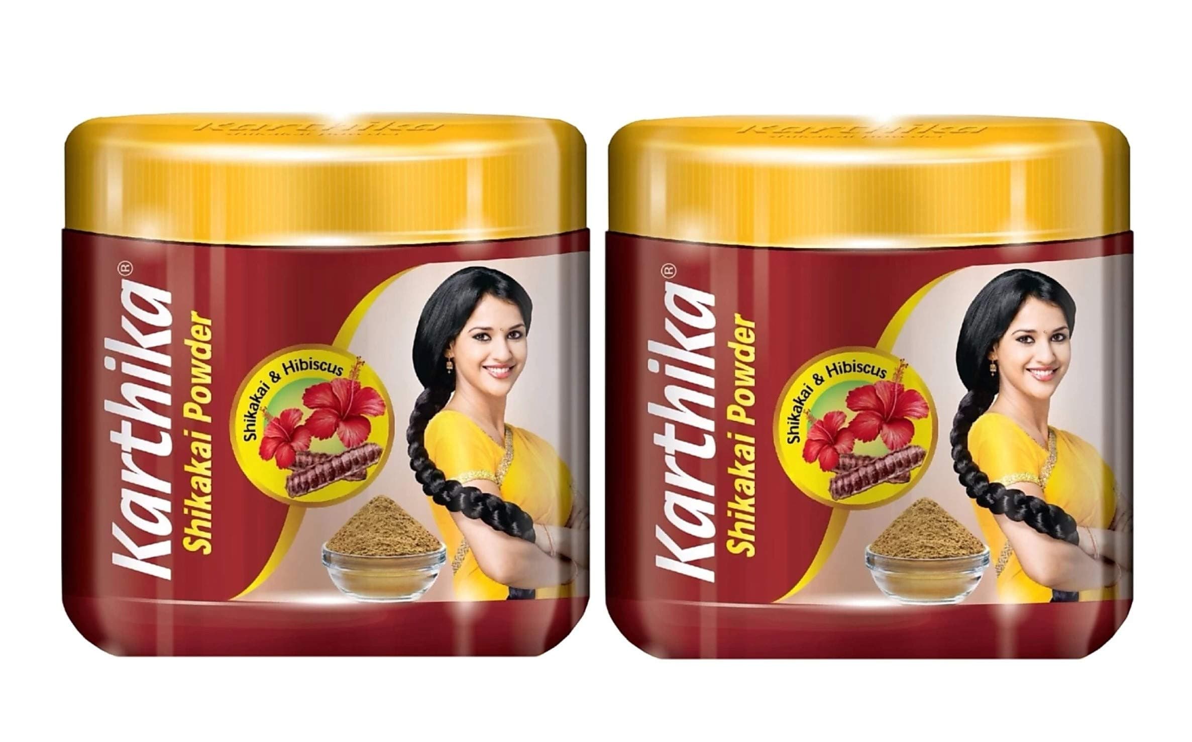 Karthika Shikakai Powder, 180Gm (Pack Of 2), Natural