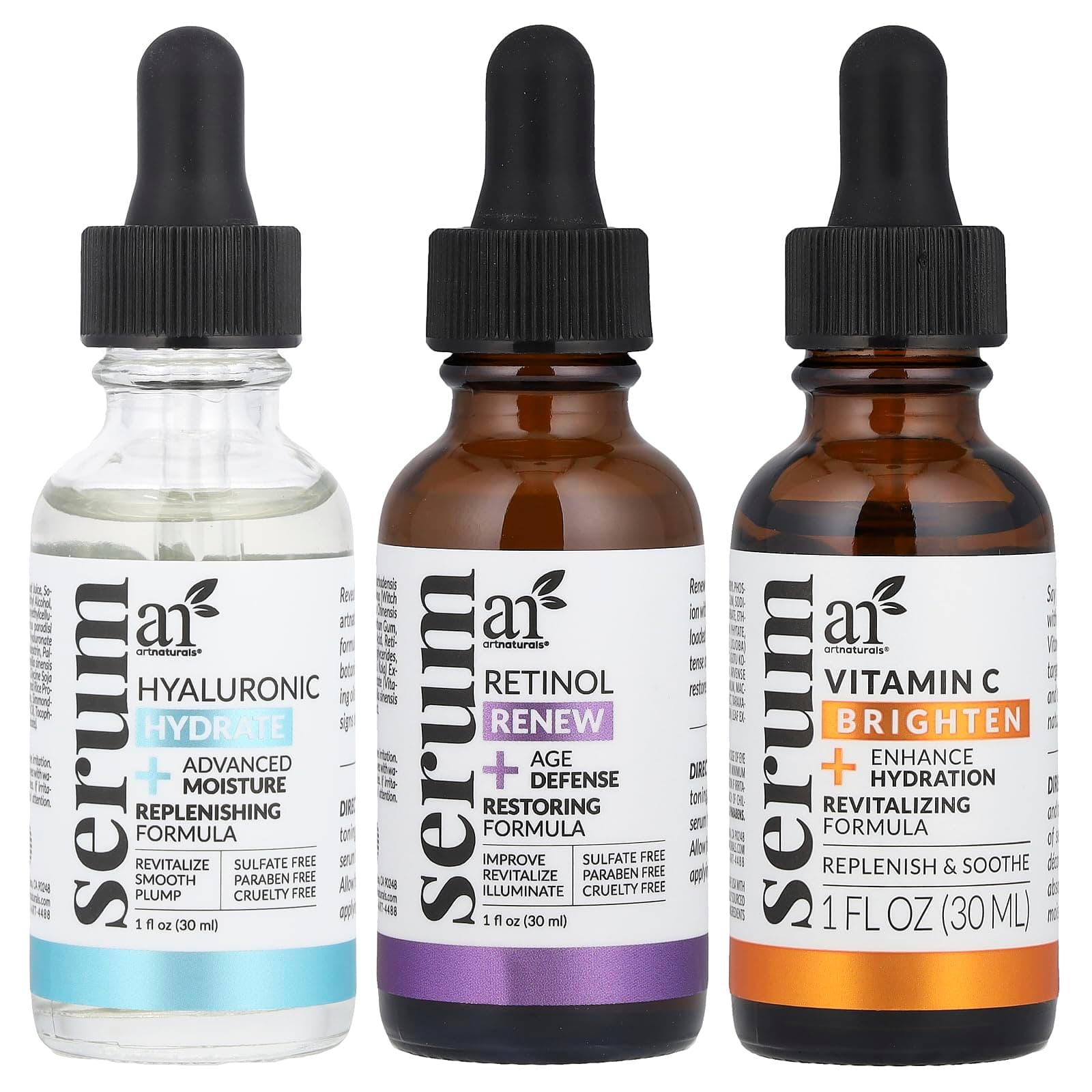 Art Naturals - Facial Serum Trio Set 3 Count 177549