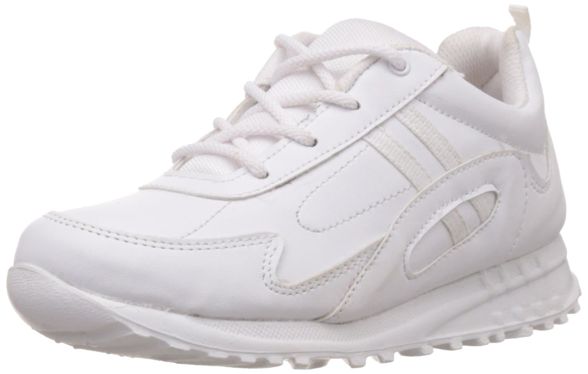 Liberty Boys 9906-02T White School Shoe-3 UK(36 EU)