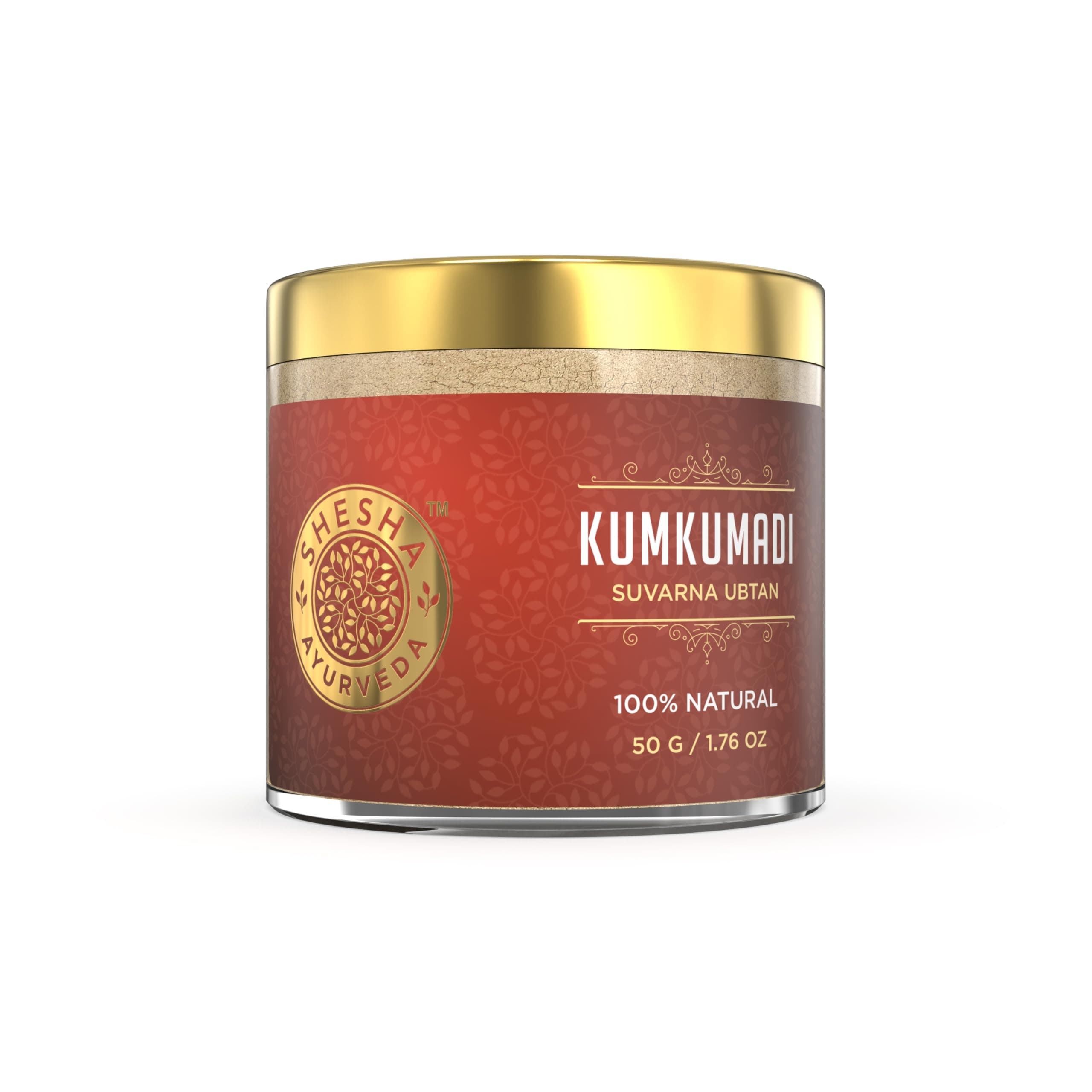 Shesha Ayurveda Kumkumadi Suvarna Ubtan For Face Brightening 50g.