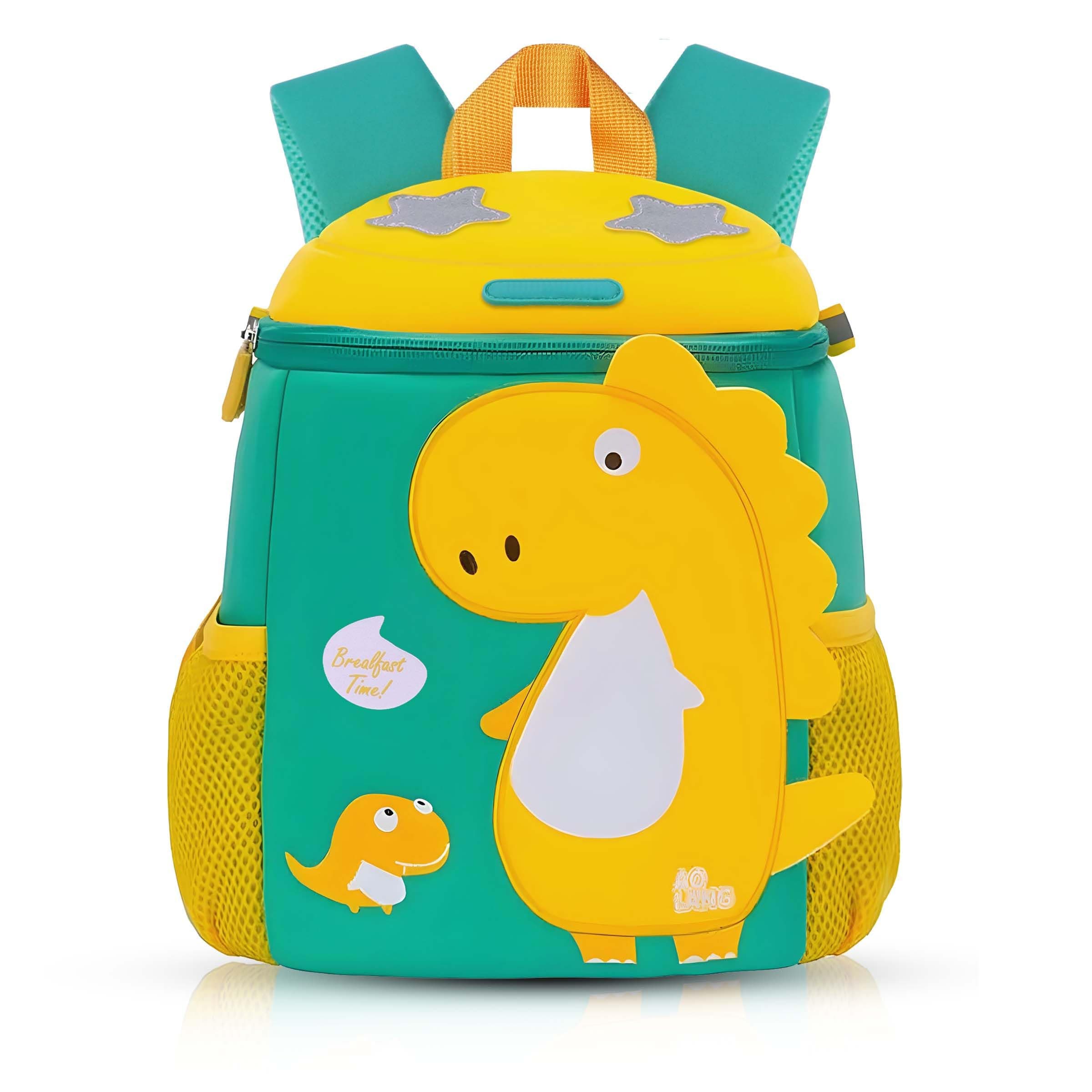 Toyshine 26cm Backpack for Kids |Cute Lightweight School Bag with Adjustable Shoulder Straps| Spacious Main Compartment & Side Mesh Pockets | Nursery Daycare Travel Backpack for Boys & Girls 2–6 Years