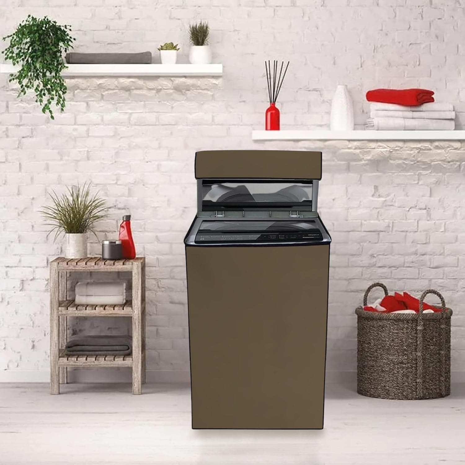 The Furnishing Tree Waterproof PVC Washing Machine Cover, TFT_WMSZ_FA_Z1_Poly_7_Parent1