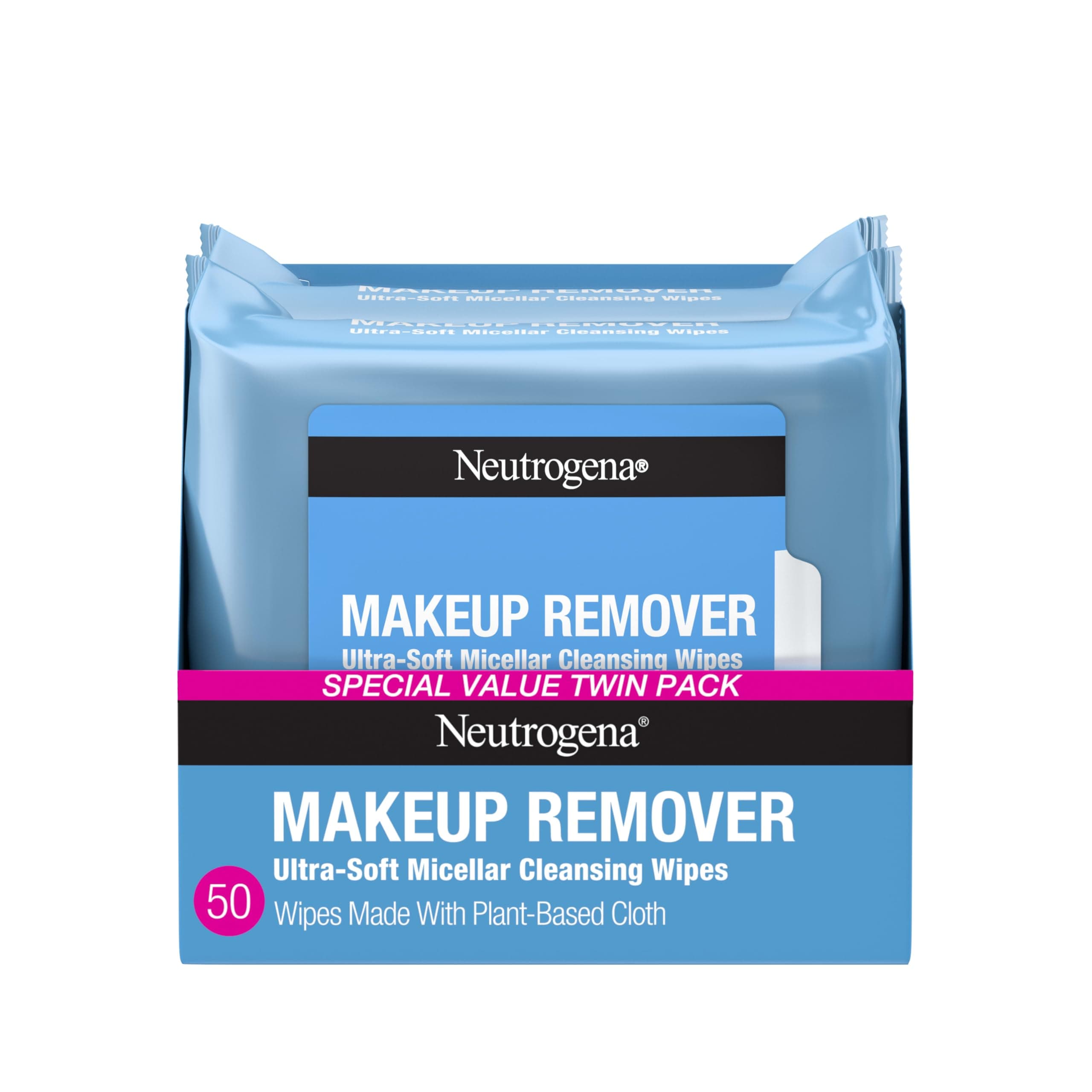 Neutrogena Ntg Makeup Rmvr Clnsng Twlt 25S Rfl Twpk