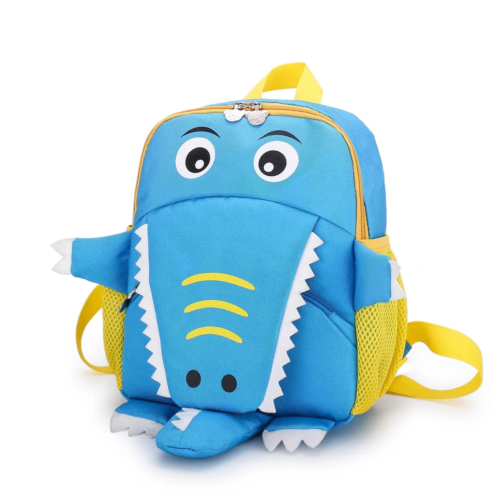 Wizplex Small Cute Crocodile Backpack for Kids Bag| Well Designed Backpack, Travel Bag for kids 3-5 years old