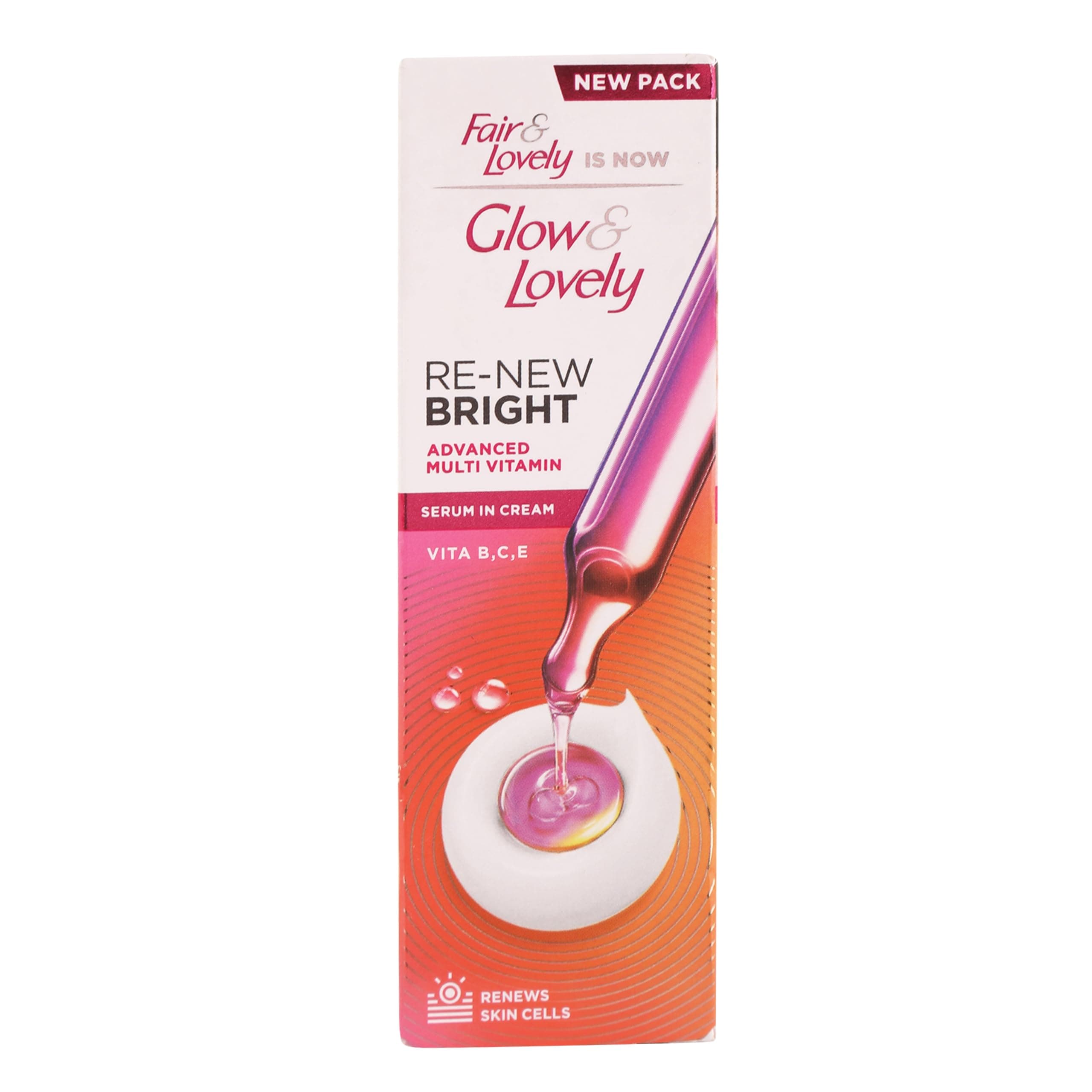 Fair & Lovely Glow & Lovely Renew Bright Advanced Multivitamin Serum in Cream, 25gm