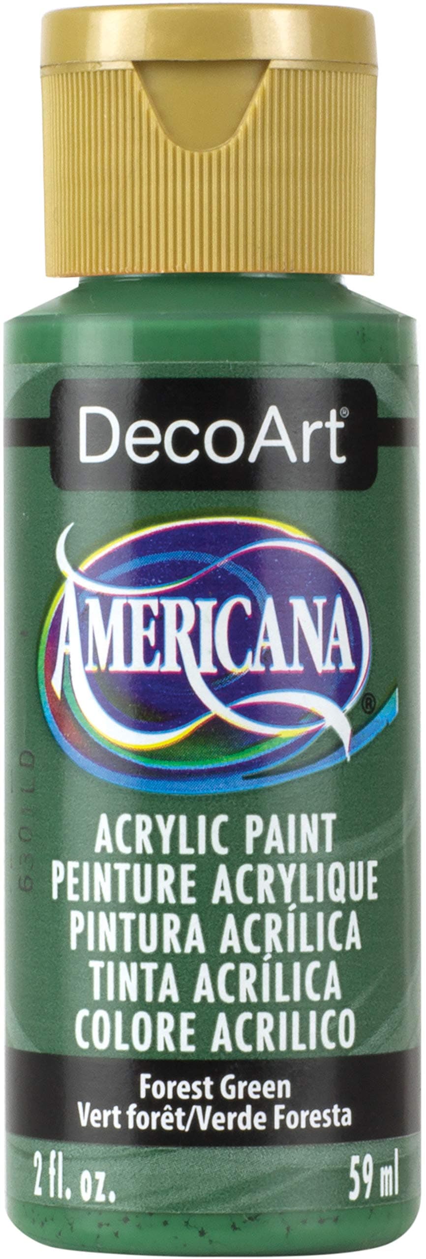 DecoArt Americana Acrylic Paint, 2-Ounce, Forest Green