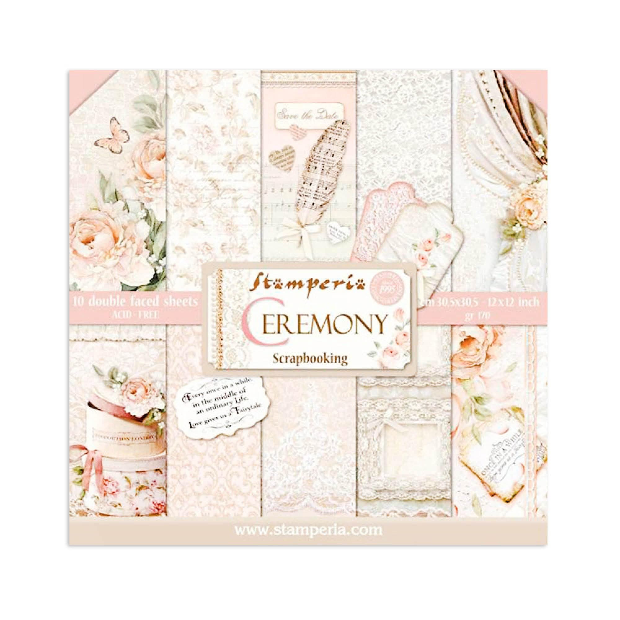 Stamperia 10 Double-Sided Sheets Intl Paper Pad