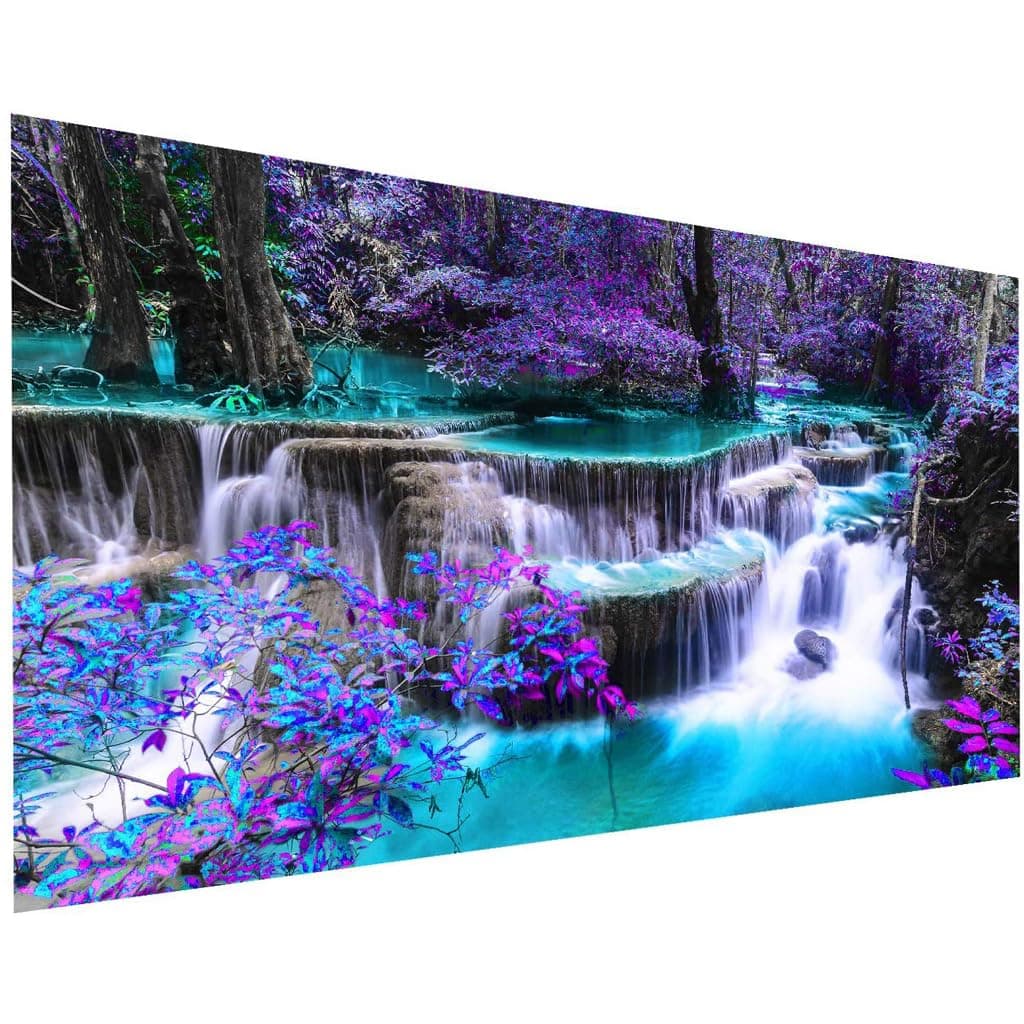 HASTHIP 5D Diamond Painting Kit for Adults, 27.5 x 15.7in Waterfall