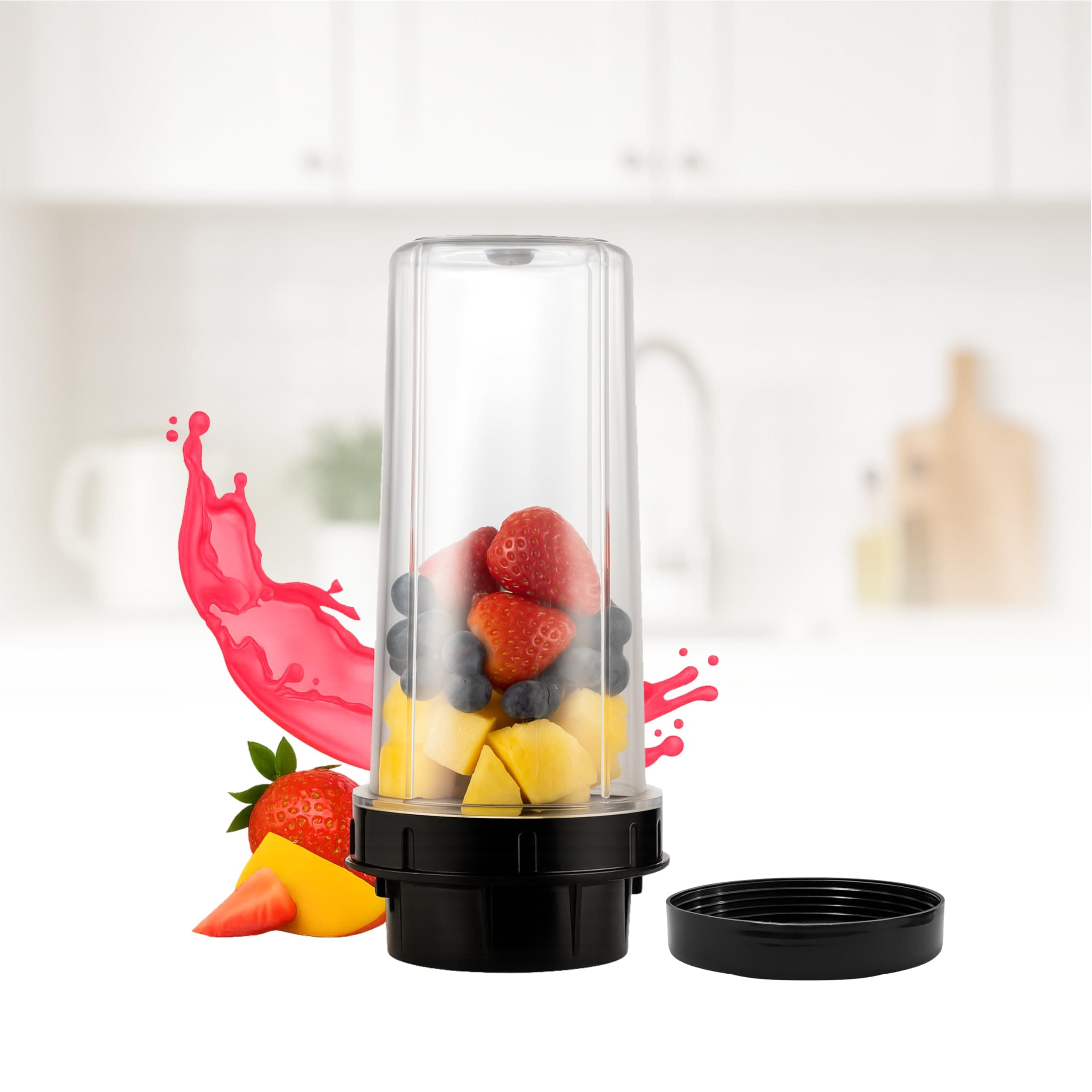 NISSAN HOME APPLIANCES Mixer Grinder Jar | Replacement Jar for Mixer Grinder Jar |Bullet Jar For Mixers | Mixi Jar Durable & Compatible with Most Mixers |Ideal for Juicing & blending (600 ml)