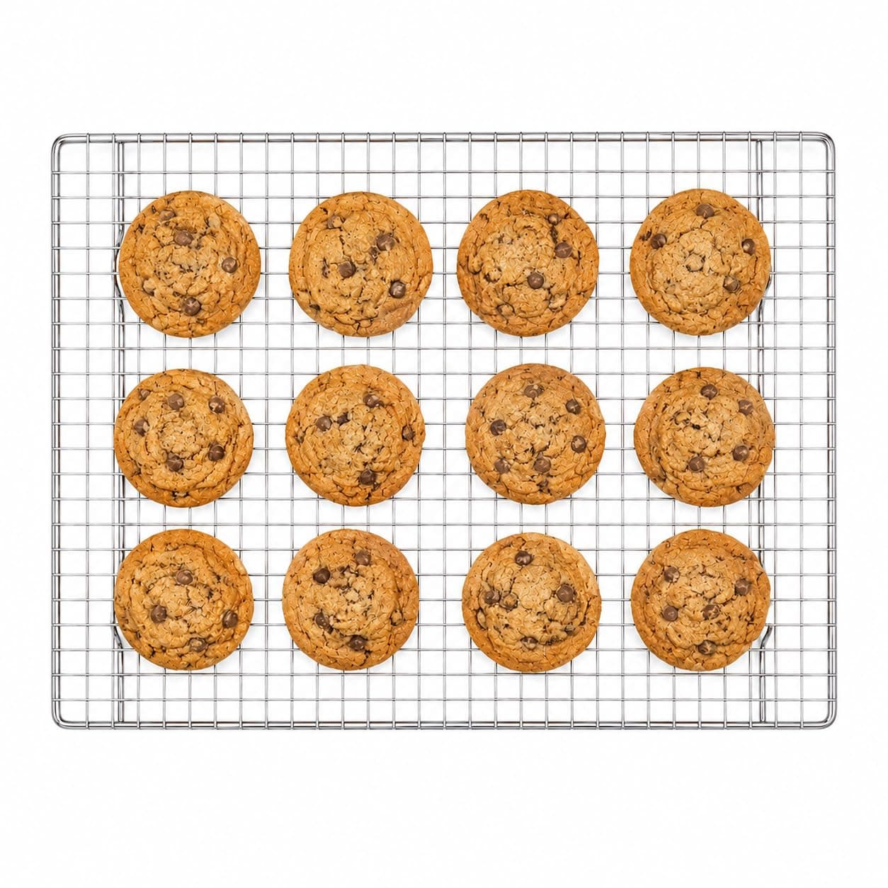 Mrs. Anderson's Baking Half Sheet Baking and Cooling Rack, 16.5 x 11.75-Inches