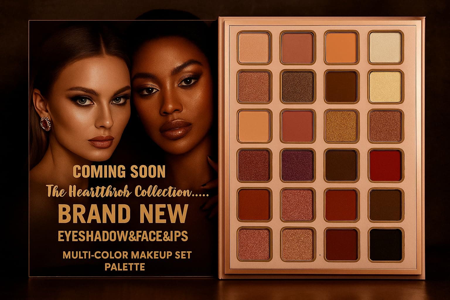 Beauzy 5 In 1 Makeup Book Palette Foldable, Portable, Long-Lasting | All-In-One Set With Contour, Blush, Highlighter & Eyeshadow | Universal Shades For All Skin Tones & Looks (Fashion Edition)