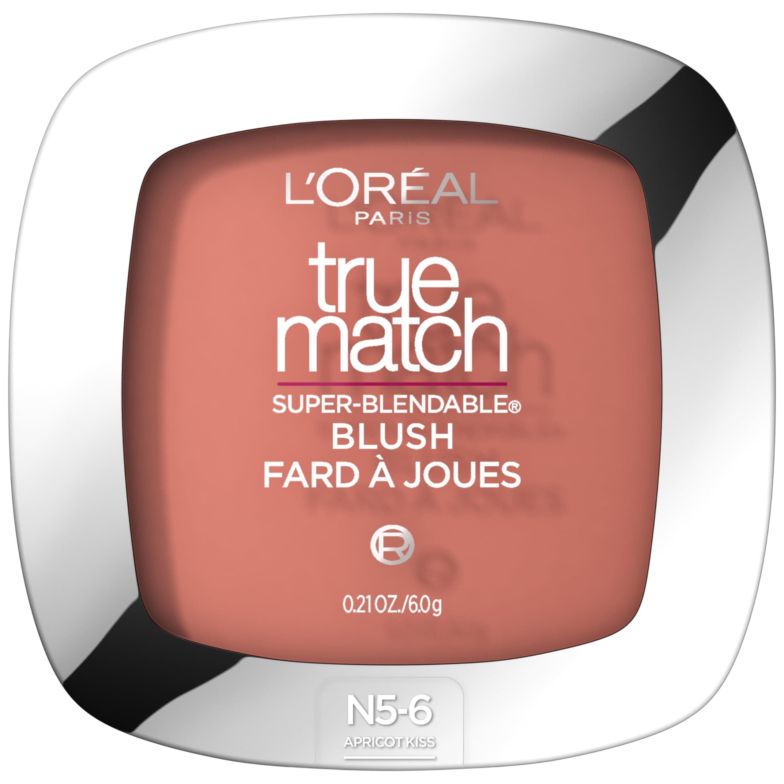 L'Oreal Paris True Match Blush, Apricot Kiss, 0.21 Ounces