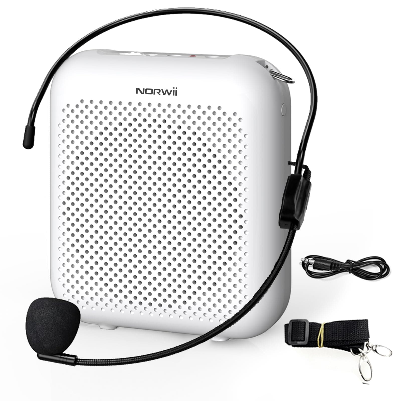 Norwii Bluetooth Voice Amplifier for Teacher with Wired Microphone Headset