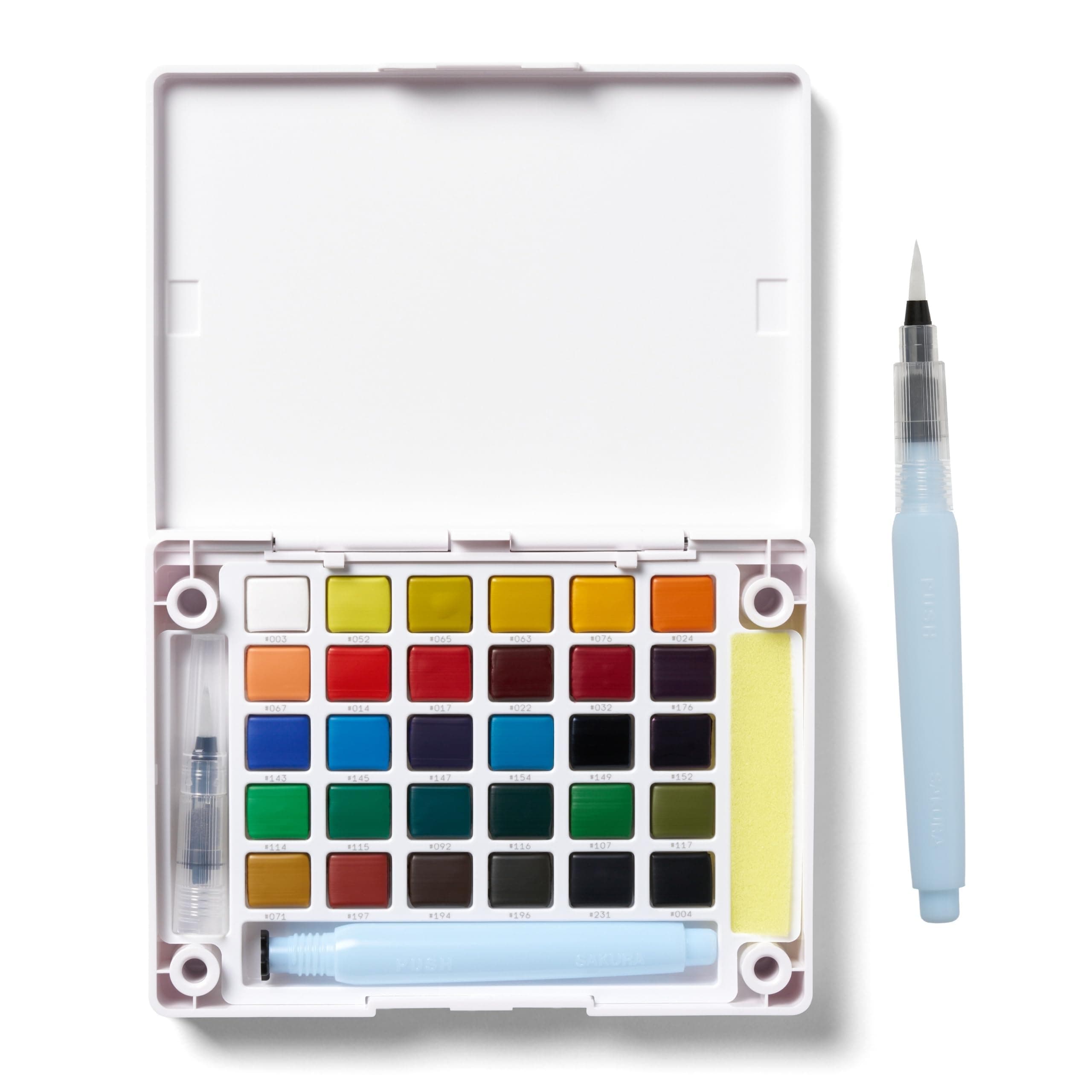 Koi Watercolor Pocket Field Sketch Box - 30 Colors-Assorted Colors