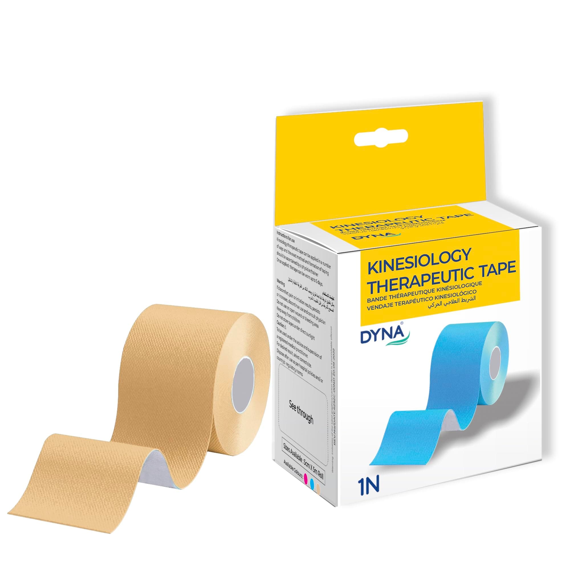 DYNA Kinesiology Therapeutic Tape-5 M Rolls