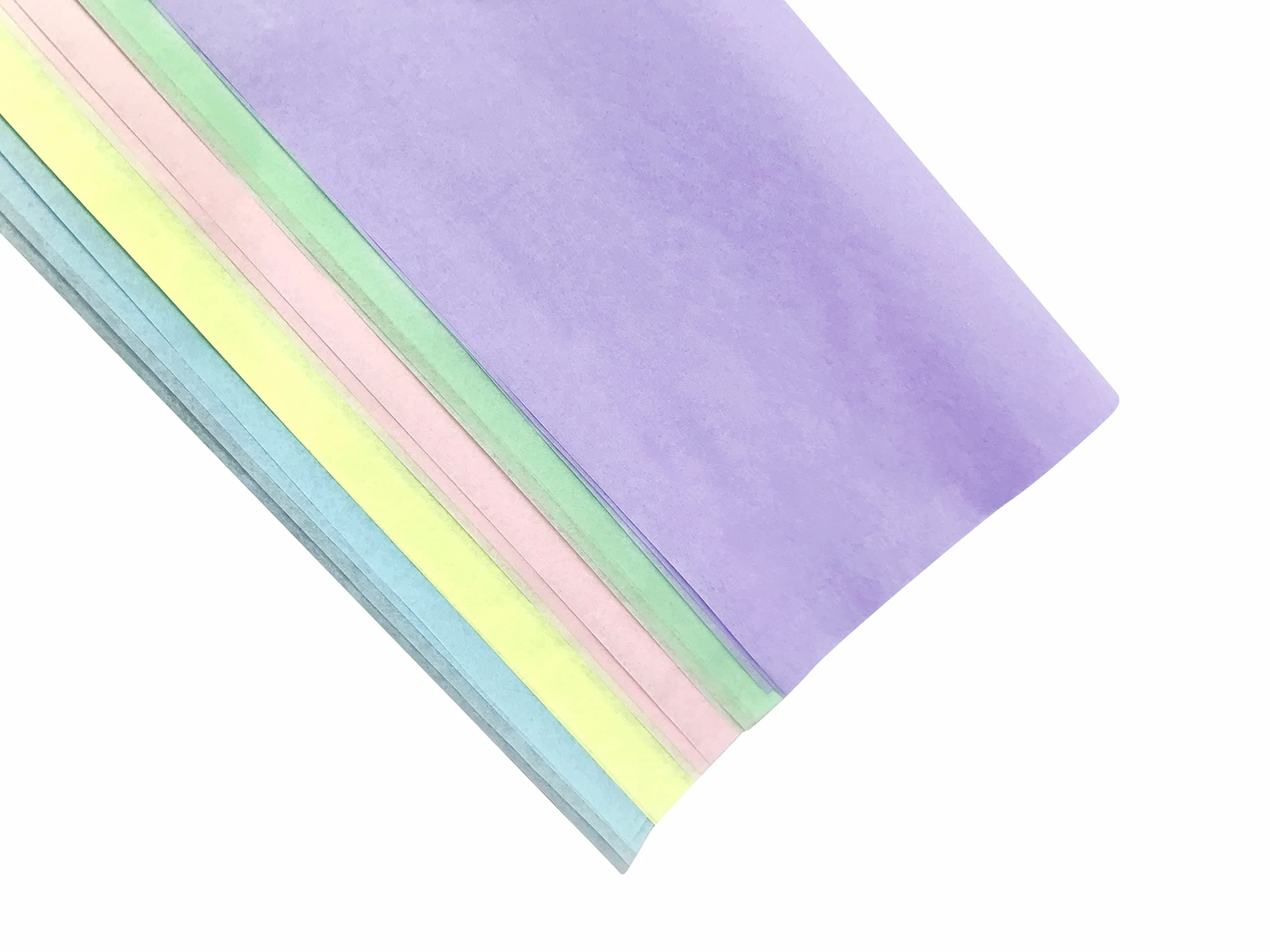 ECO SARRAS 5 Color Set Multi-Purpose Wrapping Paper | 20x20 Inches | USES Gift Wrapping, Gift HAMPERS, Art N Craft, Crafts & DIY Projects, Flower Making, Clothes, CANDELS ETC [Assorted]