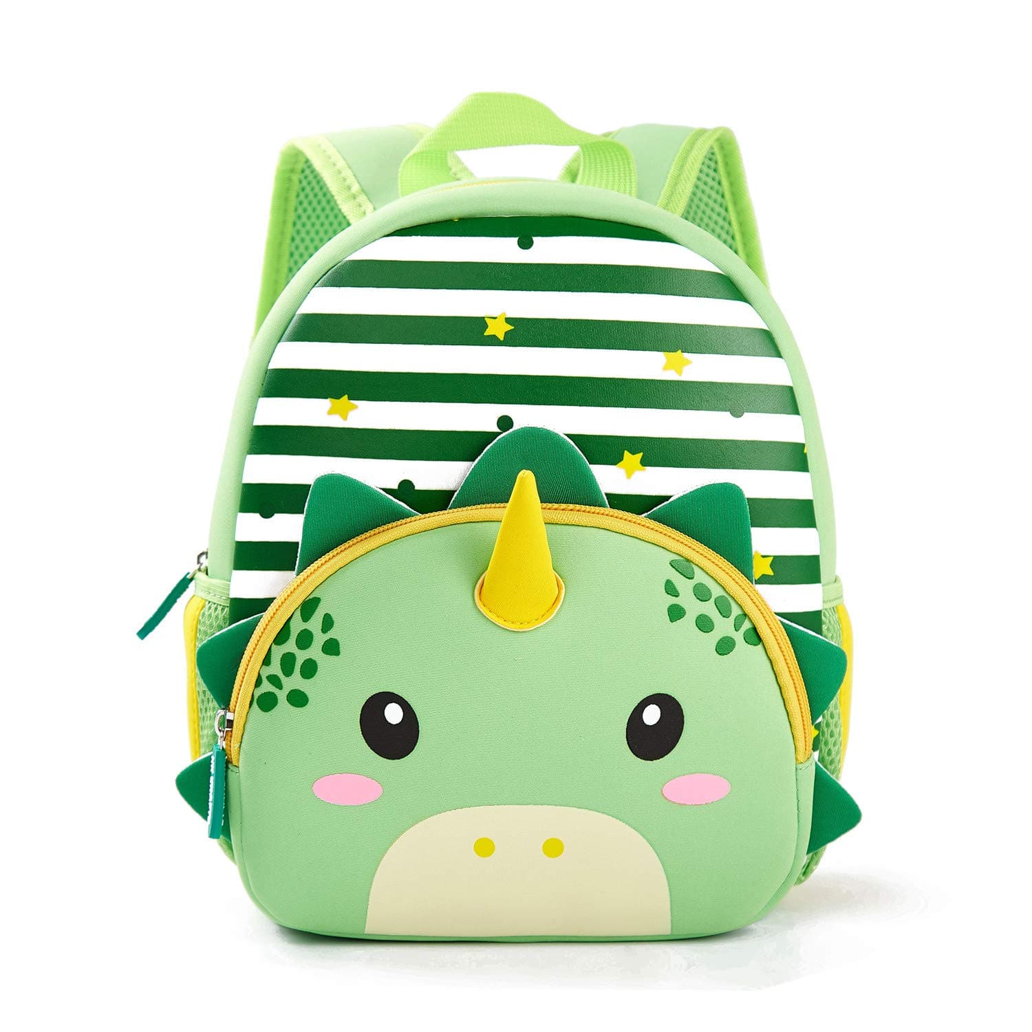 Toddler Backpack, Waterproof Children School Backpack, Neoprene Animal Schoolbag, Lunch Box Carry Bag for Boys Girls, Dinosaur