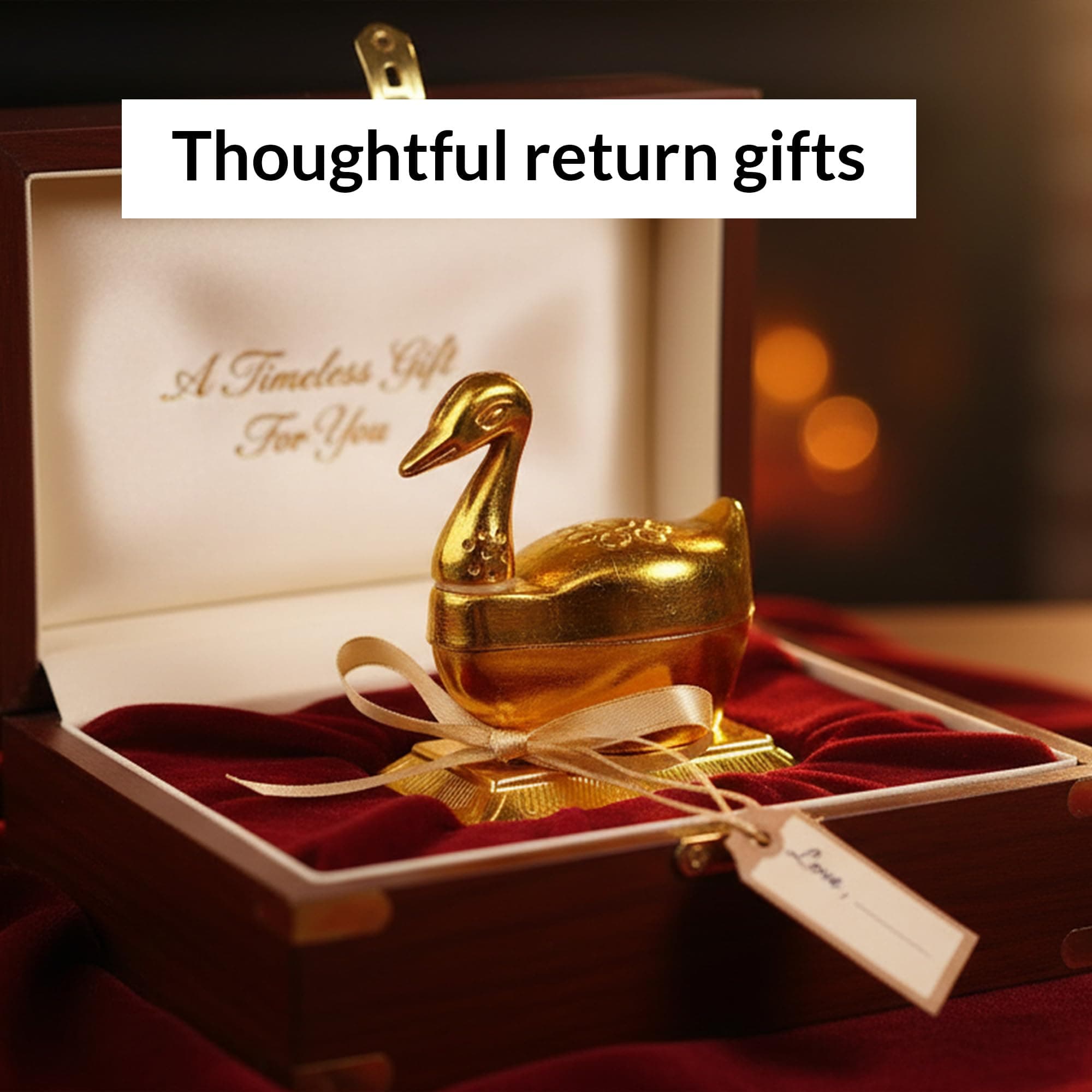 Betterminds Return gifts for women, Kumkum box (Pack of 6) Wedding gifts, Babyshower return gift, Pooja gifts