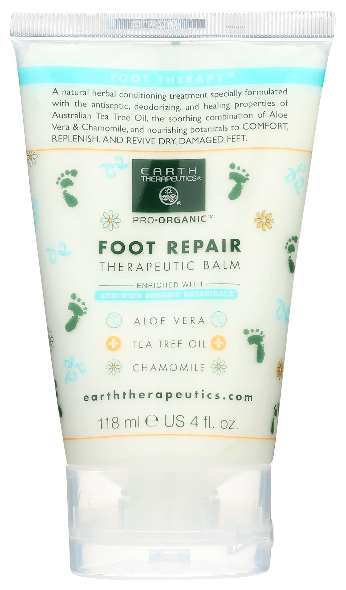Earth Therapeutics Foot Repair Therapeutic Balm - 4 oz by Earth Therapeutics