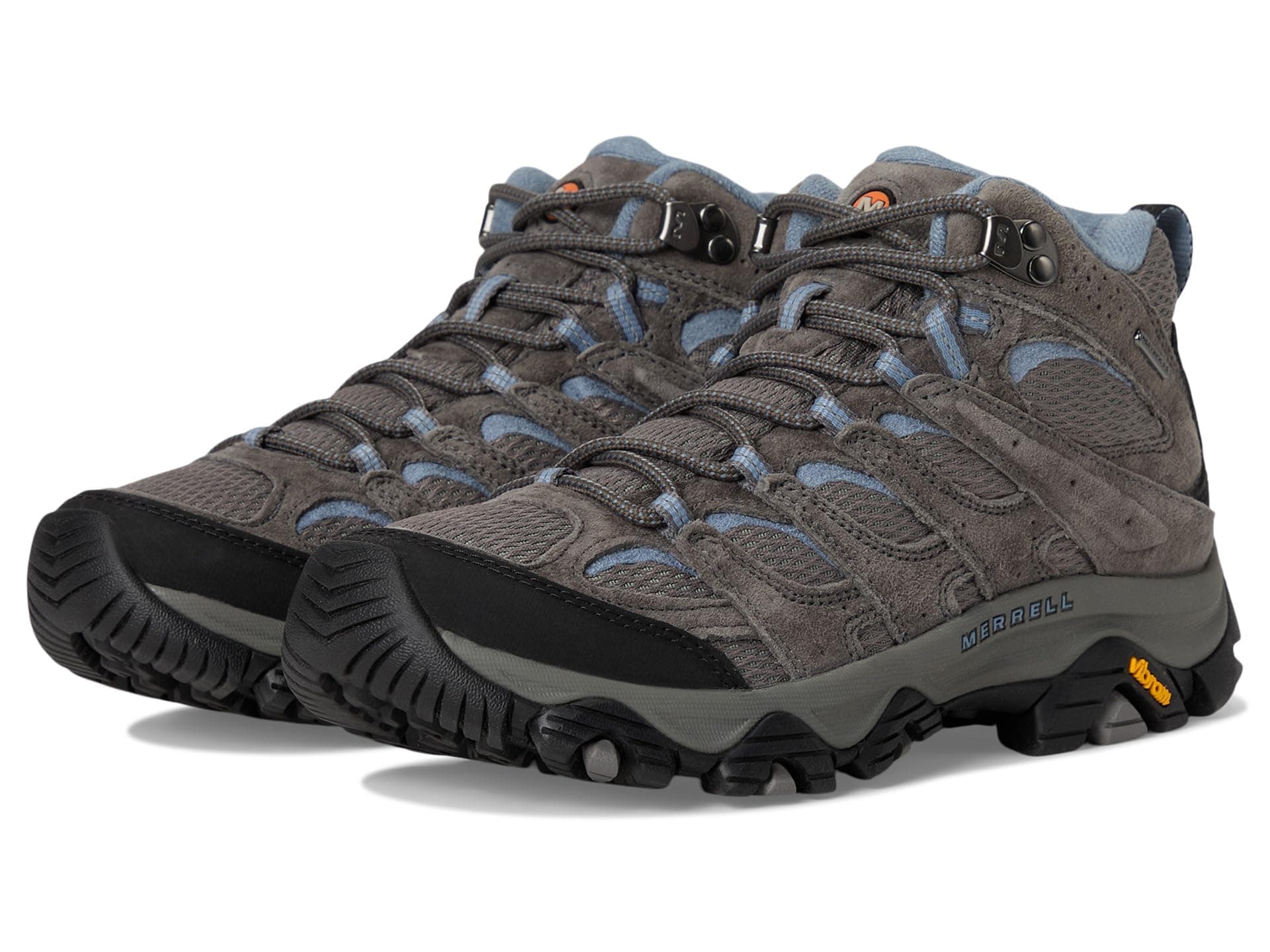 Merrell Women's Moab 3 Mid Waterproof Hiking Boot, Granite, 7