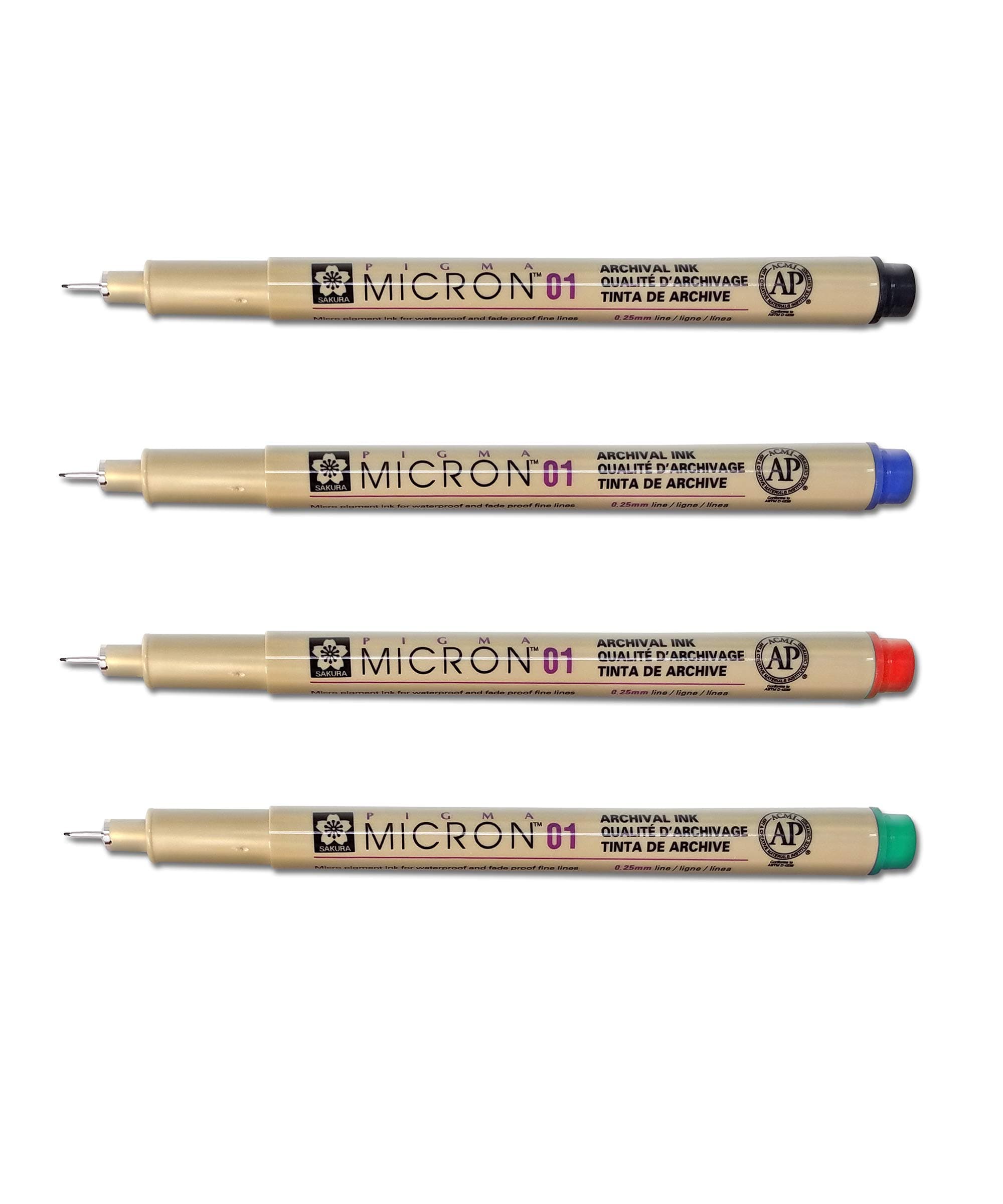 Pigma Micron 01 Bible Note Pen Kit (Set of 4)