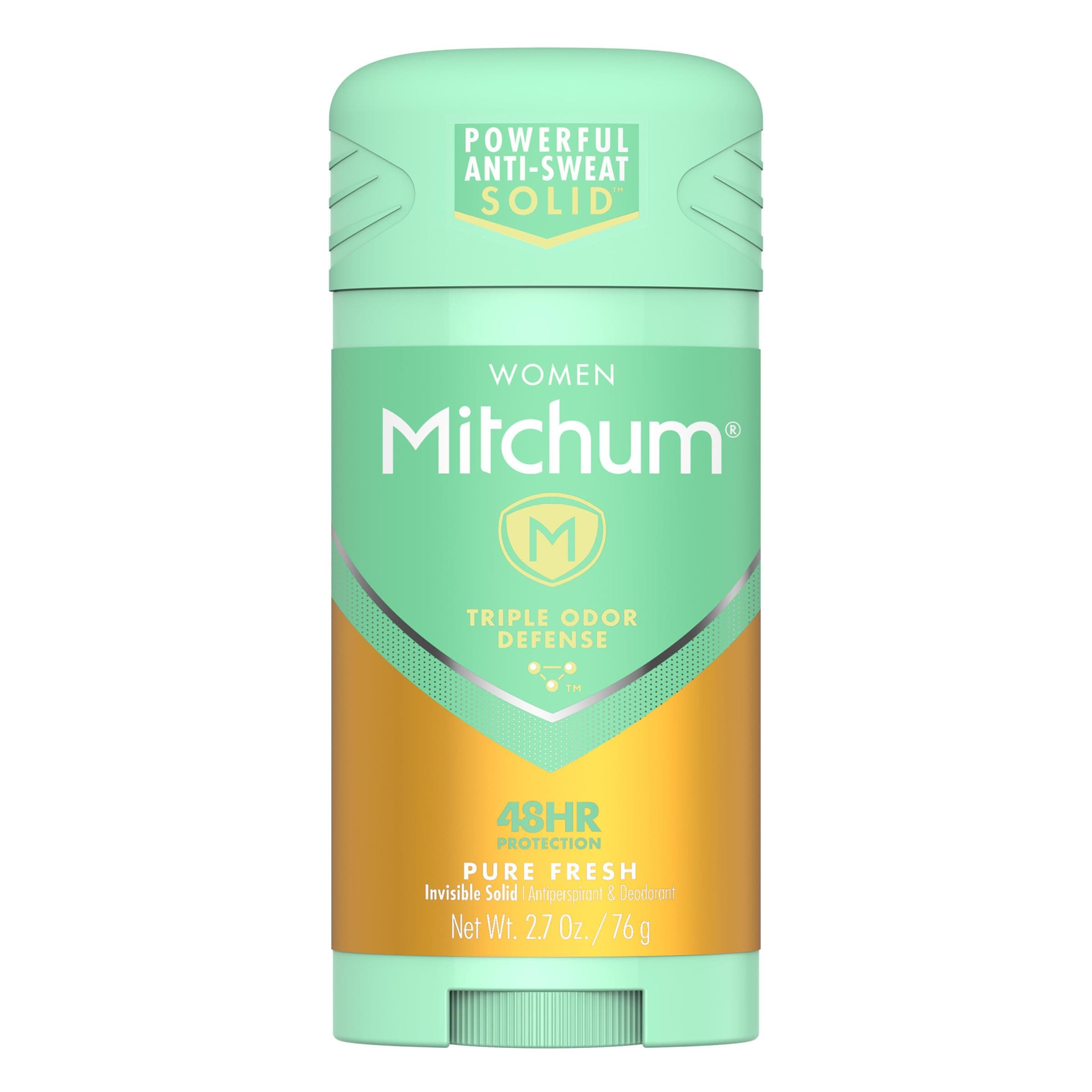 Pack of 1 : Mitchum For Women Advanced Control Anti-Perspirant Deodorant Invisible Solid Pure Fresh 2.70 oz