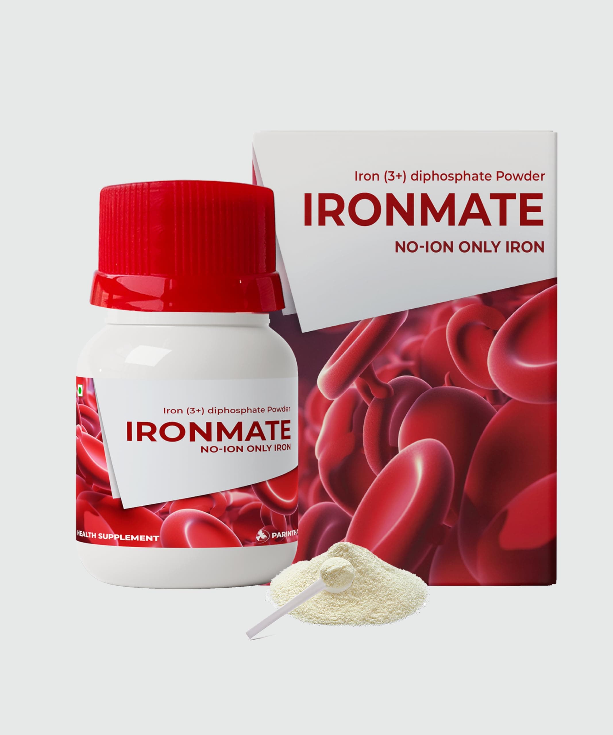 Ironmate Patented & Clinically Proven Waterless Powder Iron