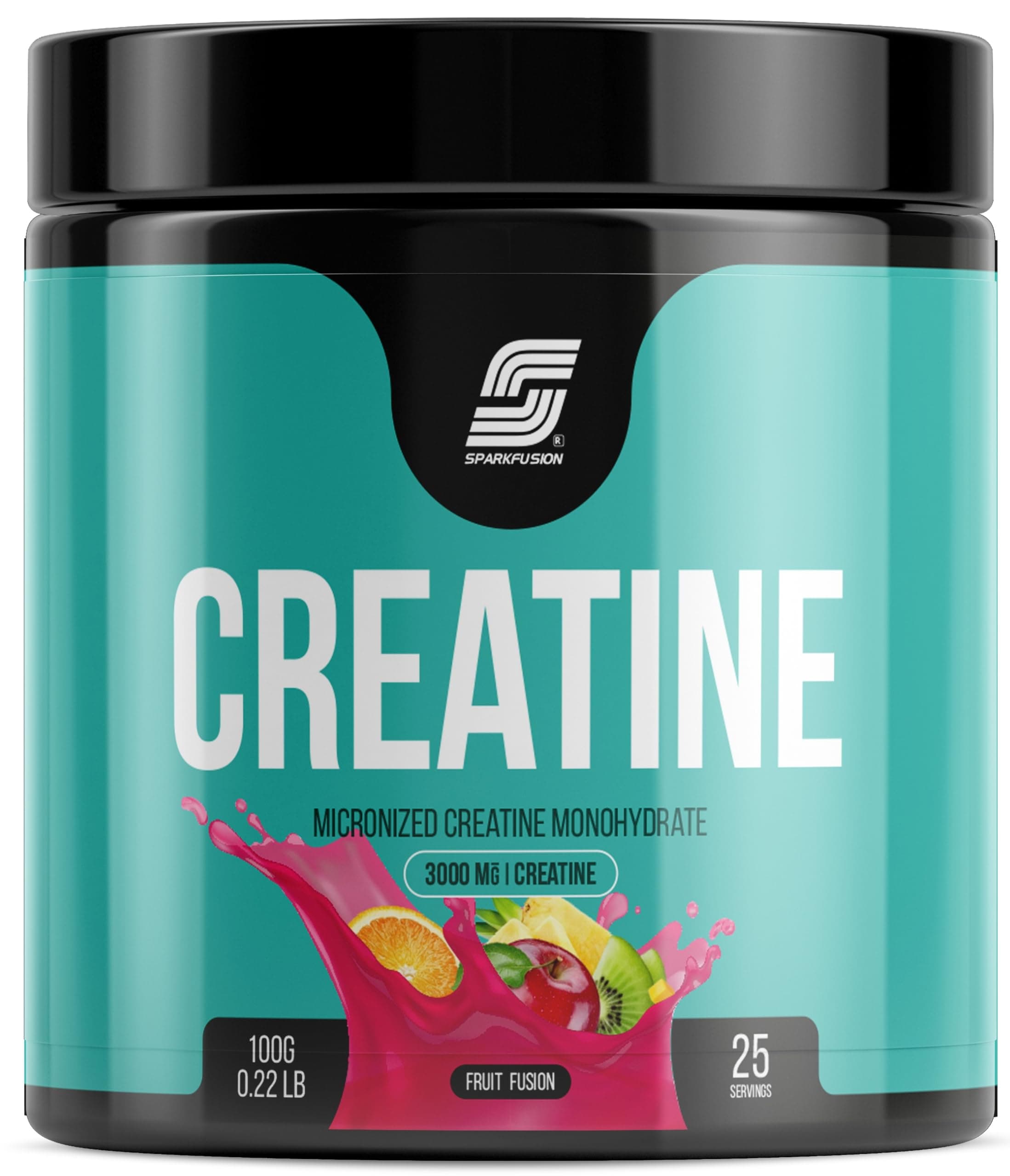 Sparkfusion Micronized Creatine Monohydrate Improve Performance and Strength and Support Workout Recovery | Bilnd Lab Tested By Third Party Lab| Fast Recovery