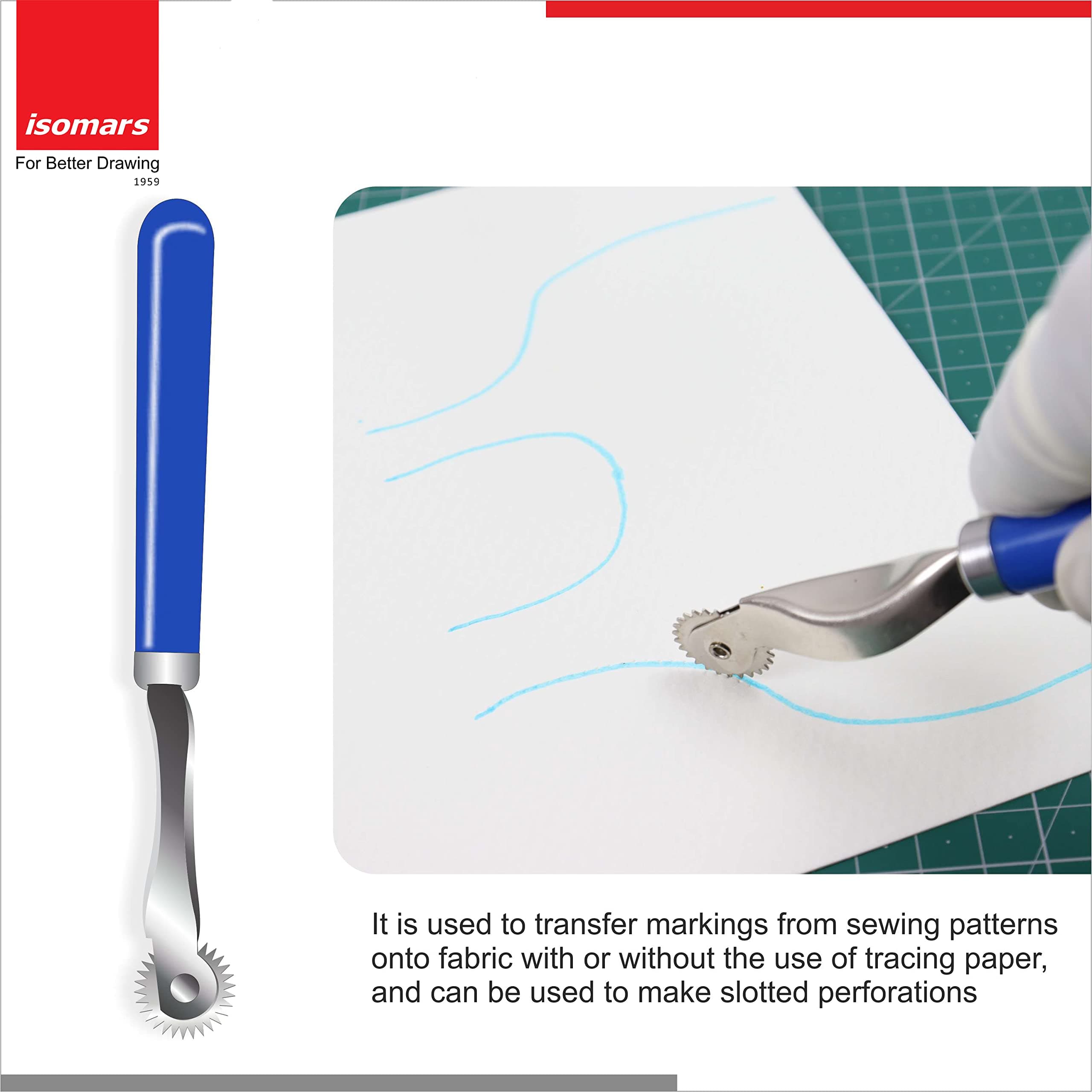 Isomars Tailoring Kit | Quilting Rulers | Tailoring Scales/Rulers & Tools (Kit of 9) - Fashion Designing Kit