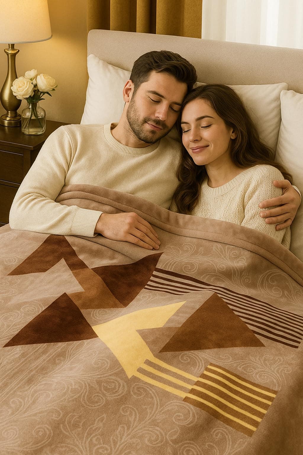 Nivasam Brezza Regal Warmth: Luxuriously Super Soft King Size Mink Blanket Imported Korean Style with The Coziness of Fur (4.6kg)