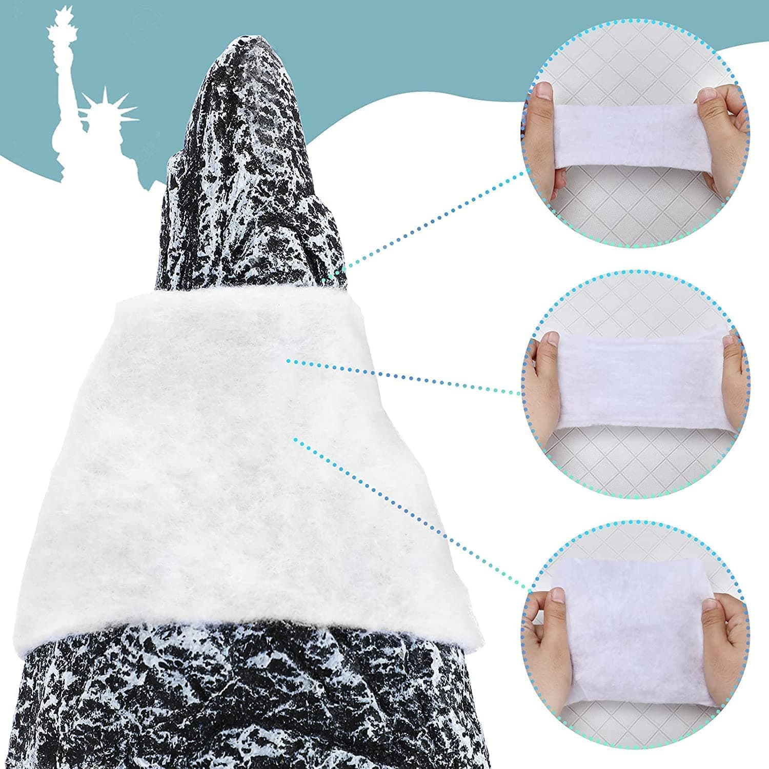 JOMED - GAMJEE ROLL Non-Sterile Gamjee Roll 10 cm x 3 mts - 4 pkt
